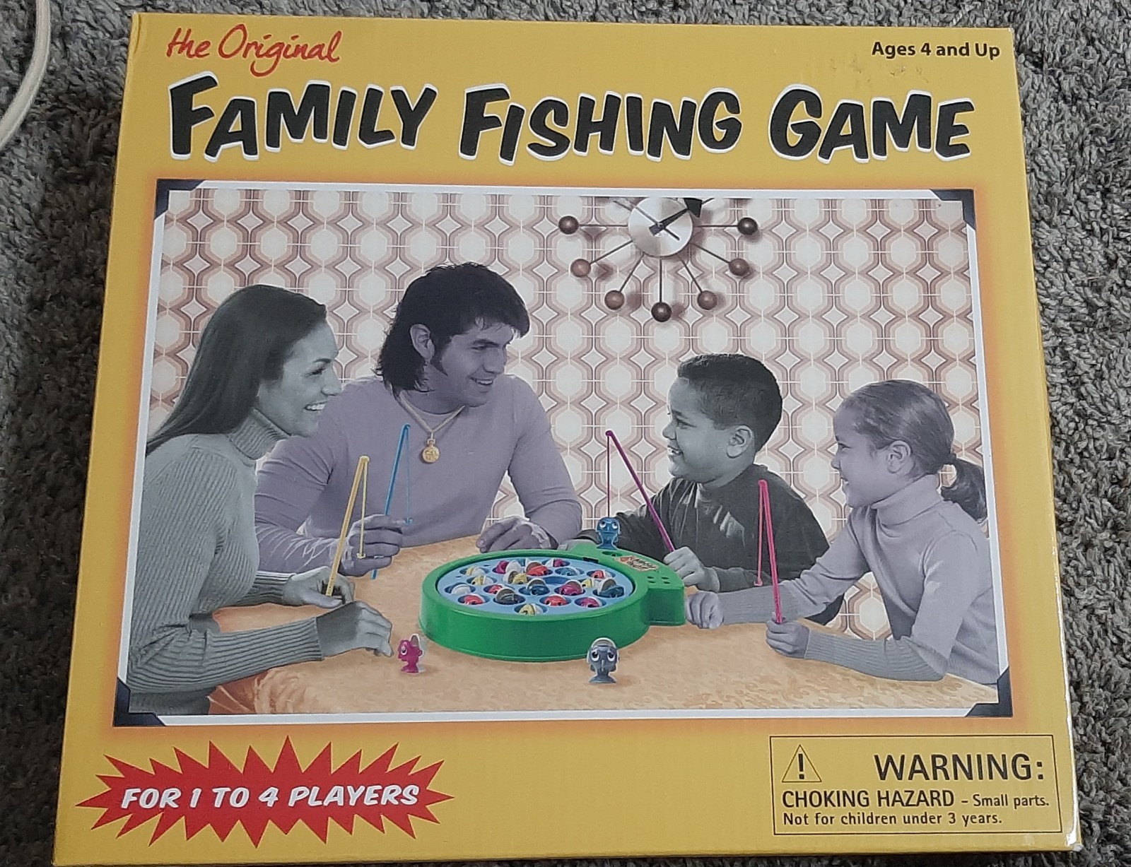 The Original Family Fishing Game Battery Operated Multiple Modes Ages 4-7