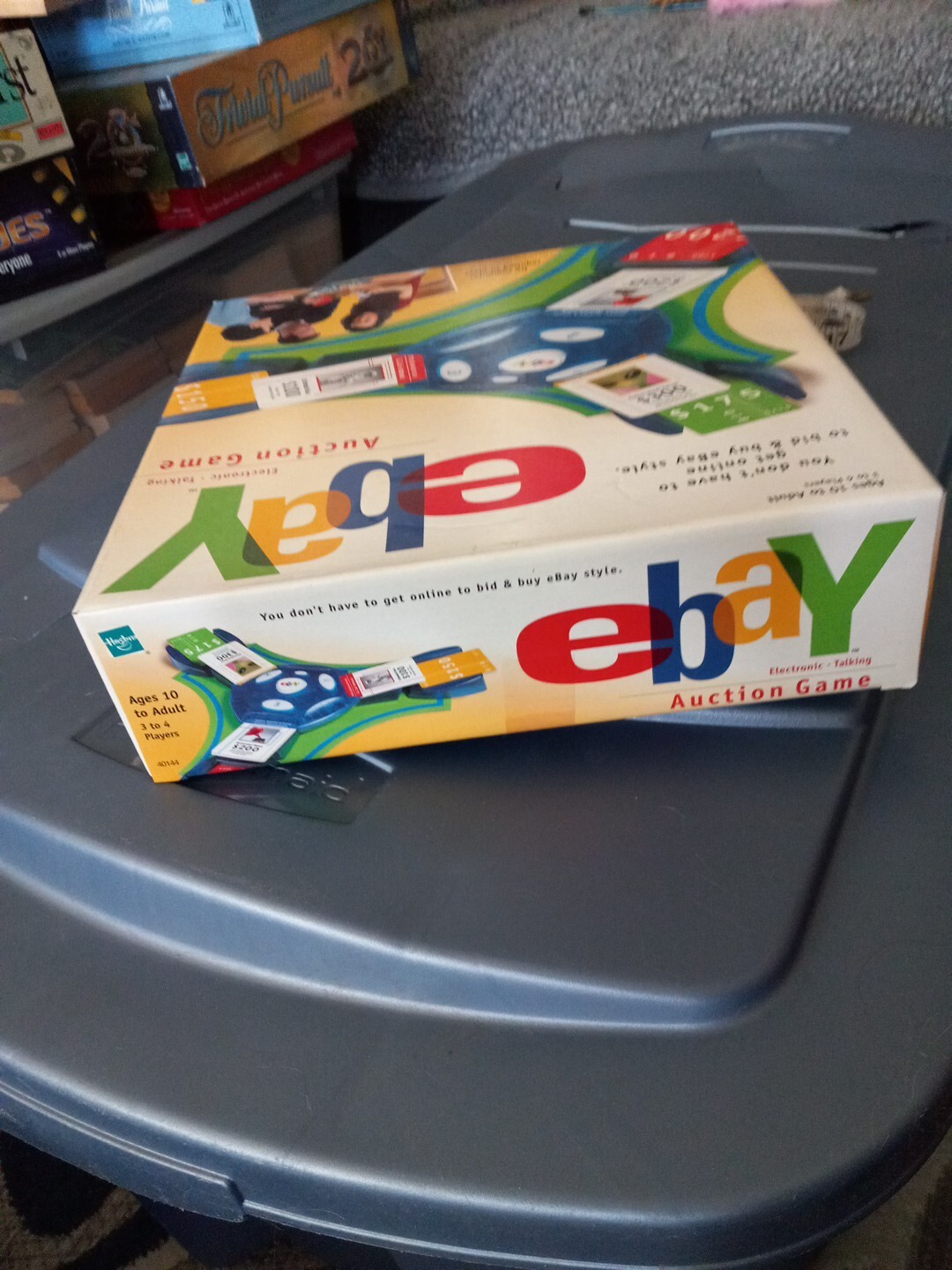 New Sealed Ebay Auction Electronic Talking Board Game Ebayana Hasbro 2001 Rare
