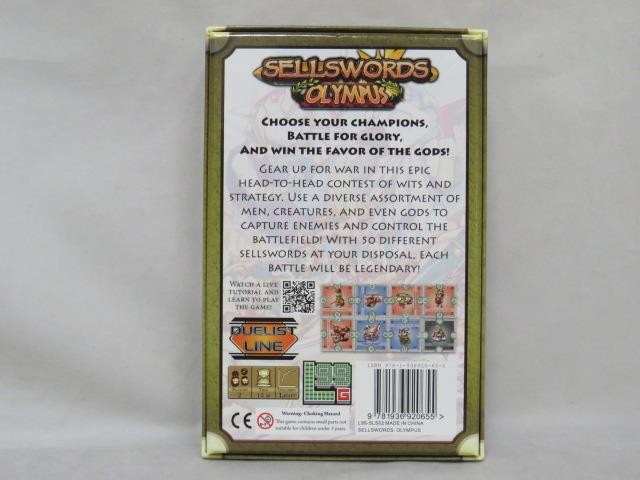 Level 99 Games – Sellswords: Olympus – Do You Heed the Call of the Gods? (EX)