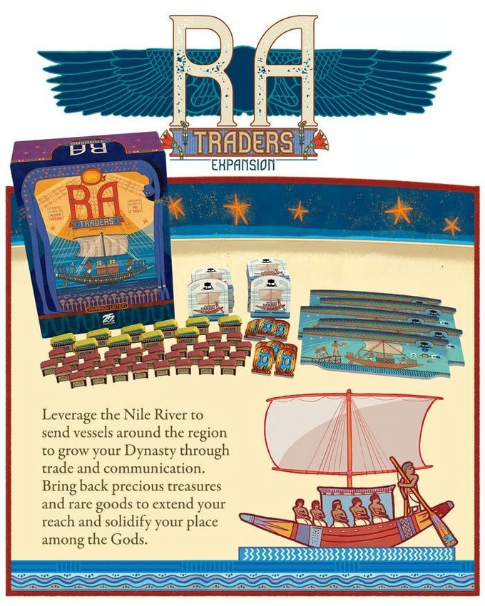 RA: Traders Expansion by 25th Century Games – SEALED
