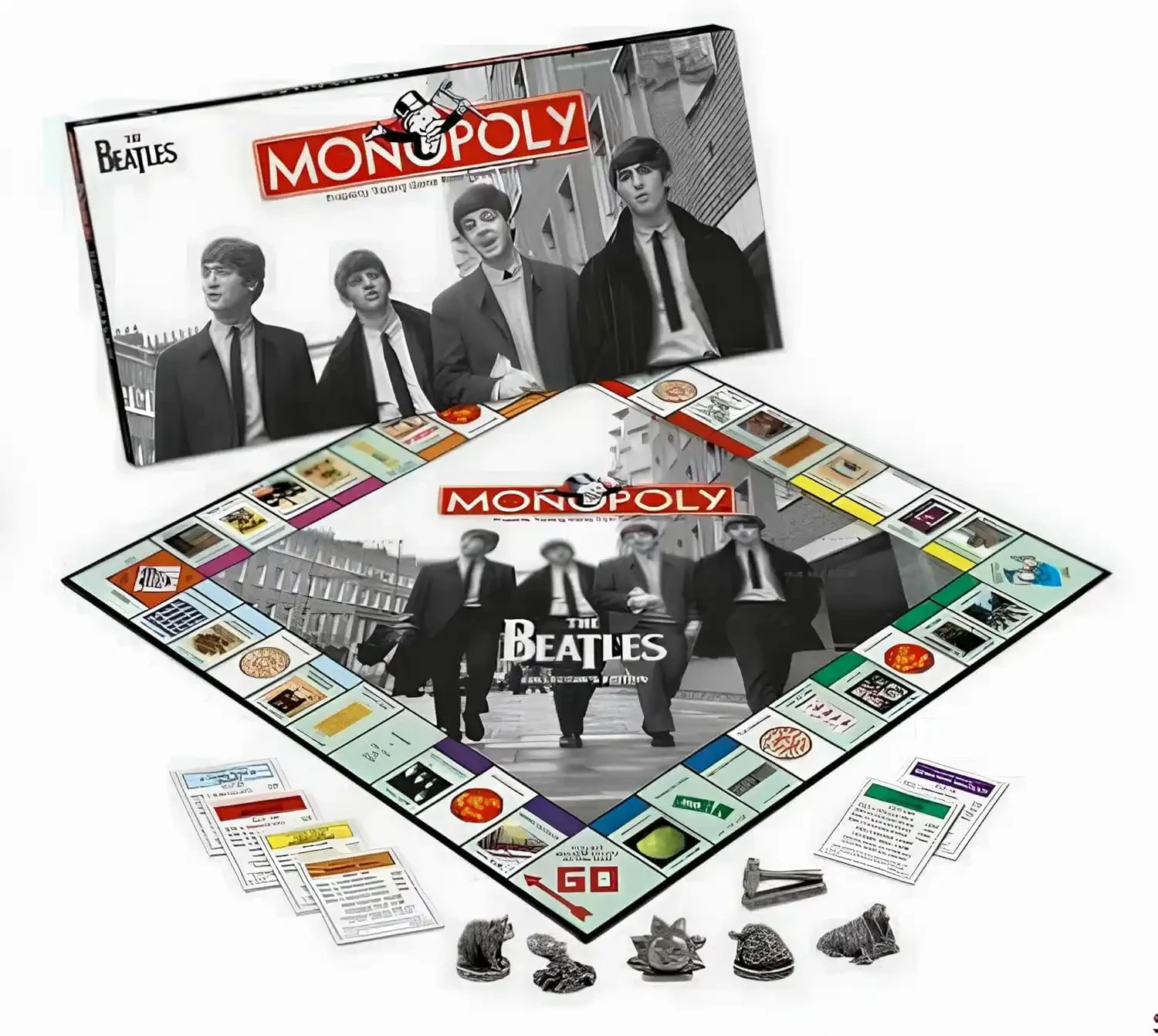 Hasbro Monopoly The Beatles Collector’s Edition Game: New, Factory Sealed 2008