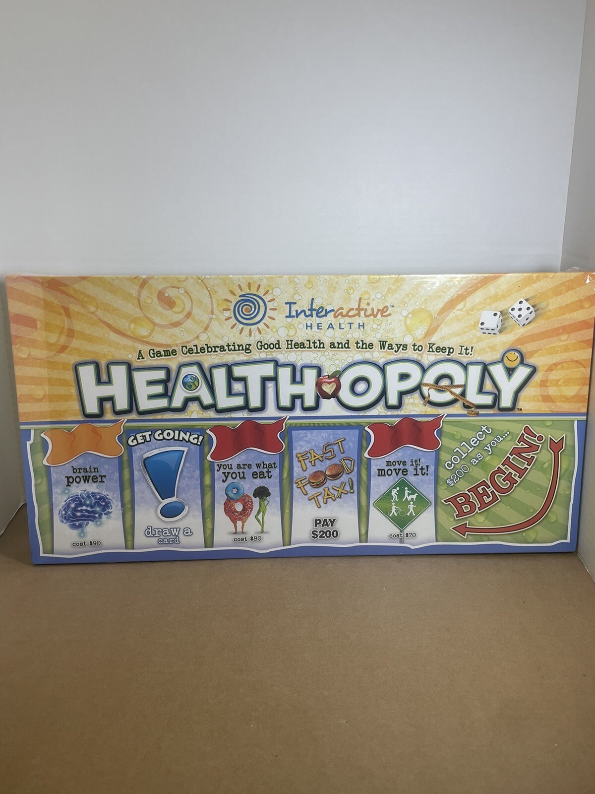Healthopoly A Game Celebrating Good Health and Ways to Keep it NEW SEALED