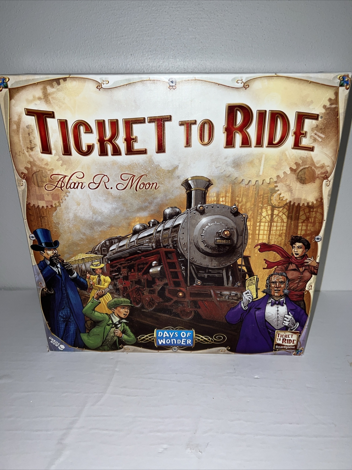 Ticket To Ride Days of Wonder by Alan R. Moon Board