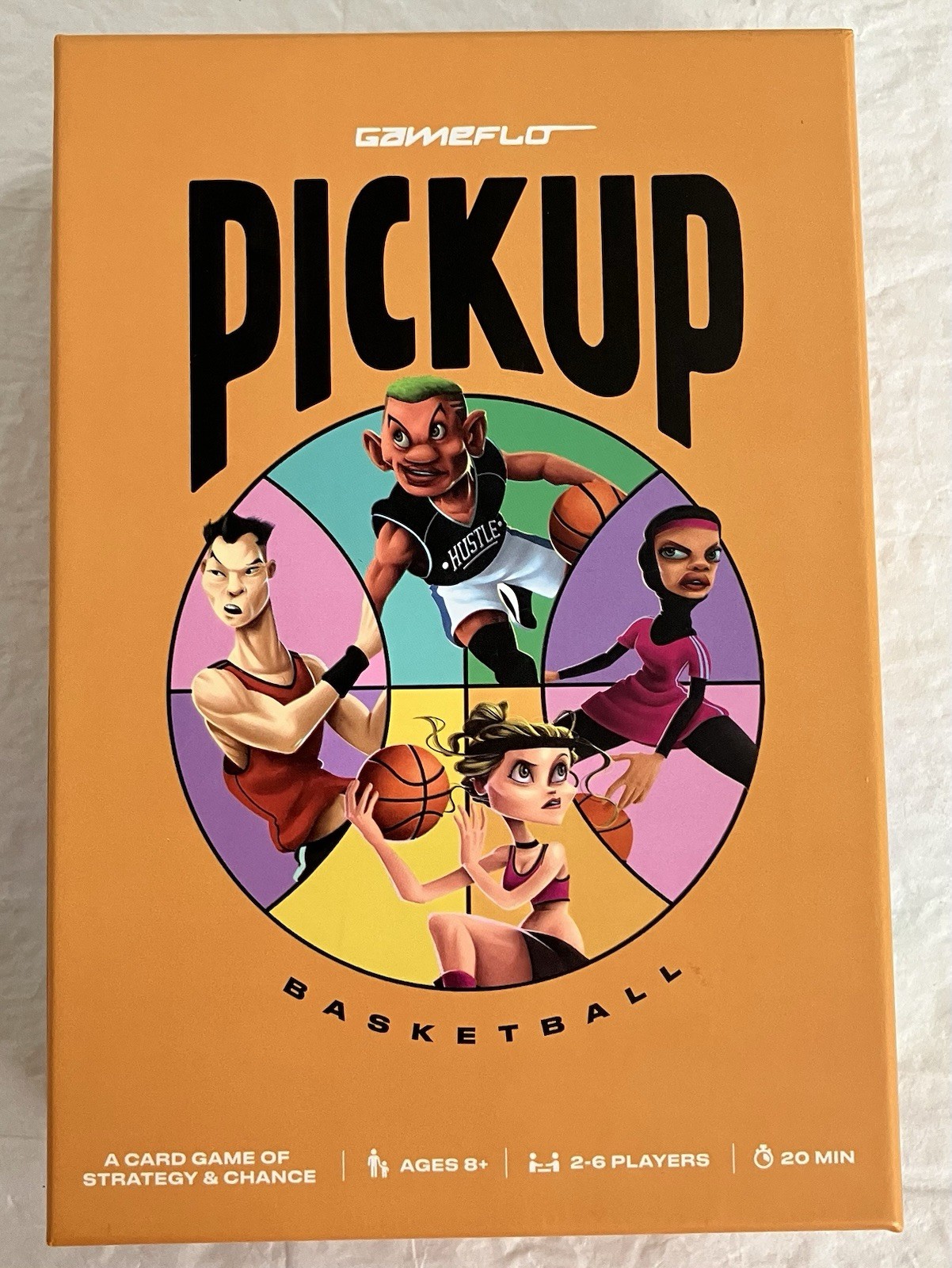 Pickup Basketball Card Game By Gameflo New, Not Shrink Wrapped