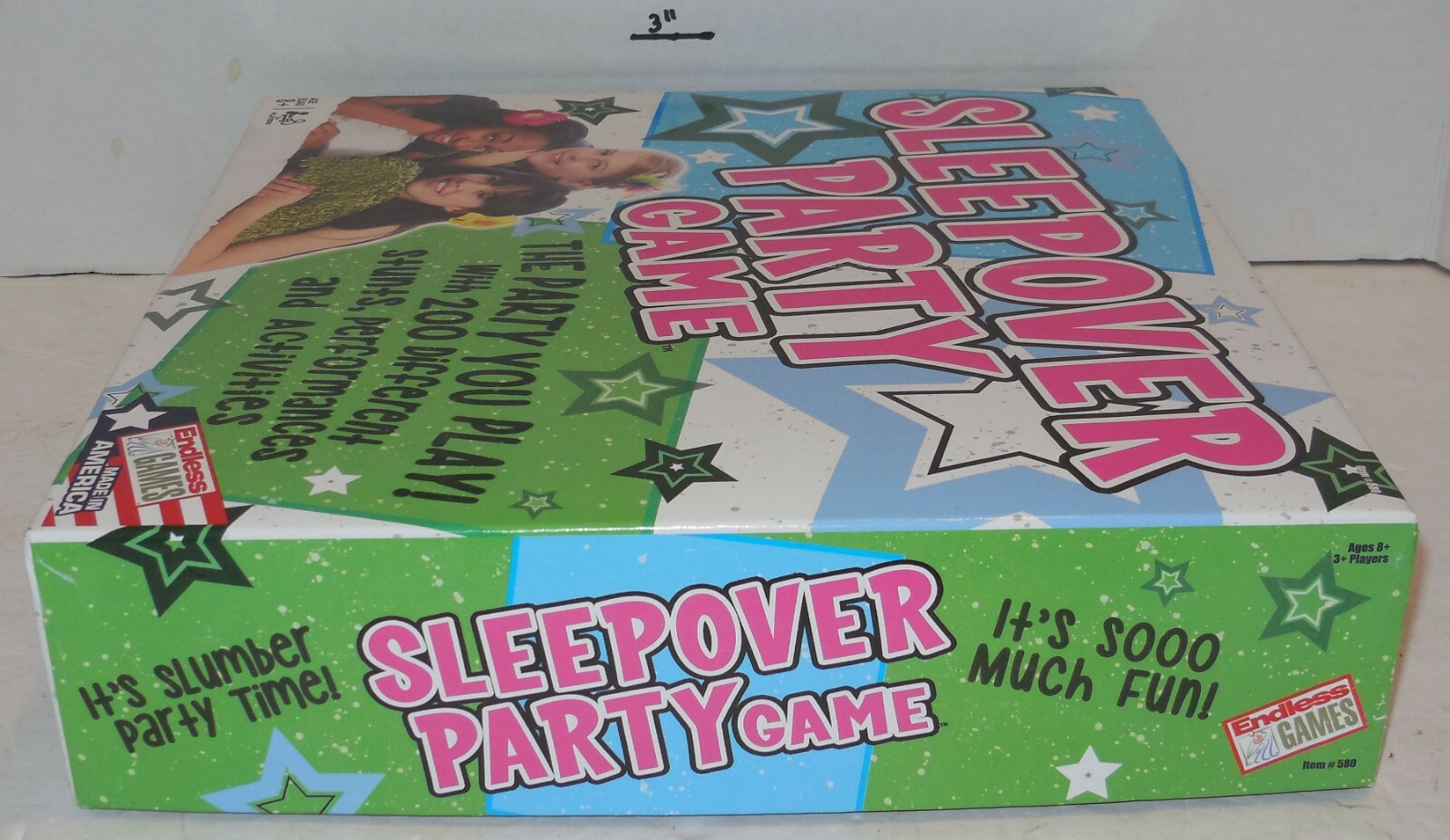 2014 gigglicious The Sleepover Party Game 100% complete Board Game