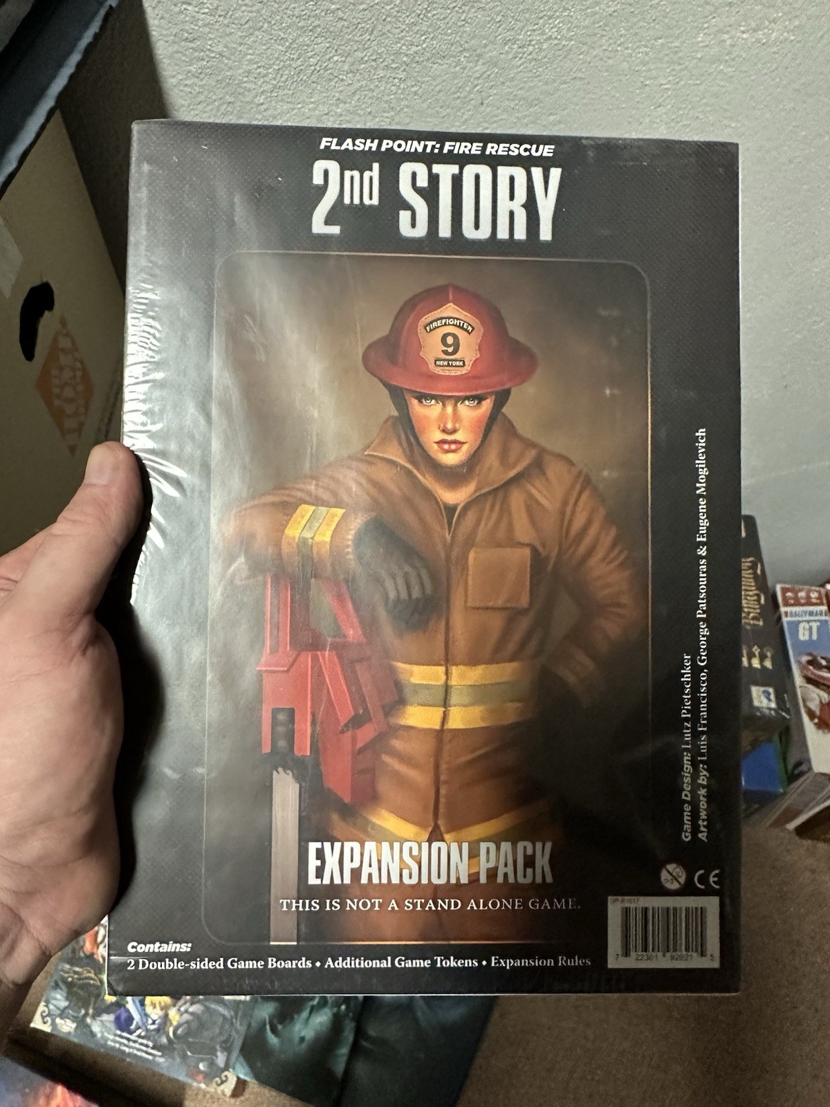 Indie Boards & Cards Flash Point: Fire Rescue & 2nd Story Expansion, Firefighti…
