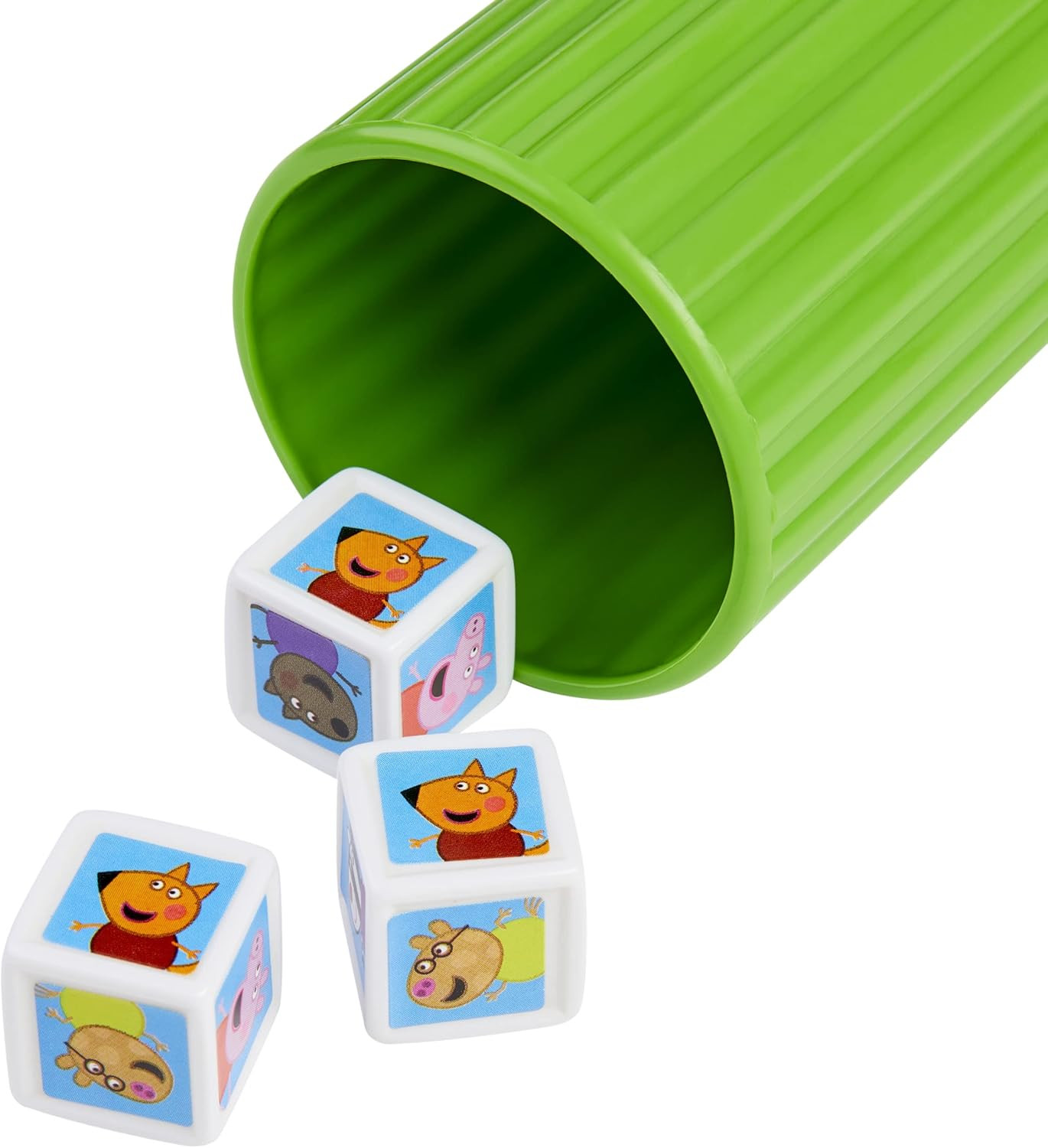 Hasbro Gaming Yahtzee Jr.: Peppa Pig Edition Board Game for Kids Ages 4 and Up,