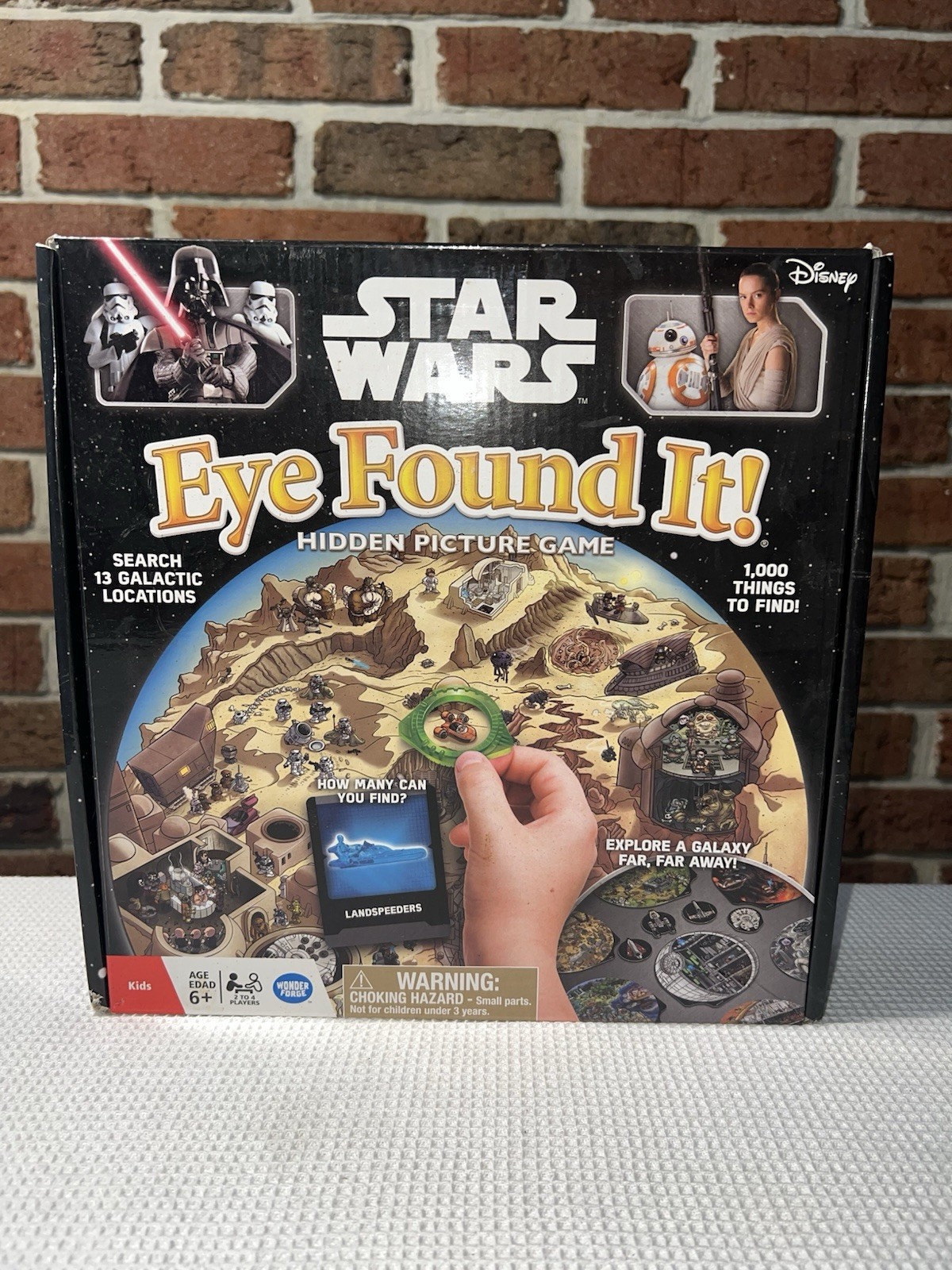 Wonder Forge Star Wars Eye Found It Board Game NEW With Sealed Items