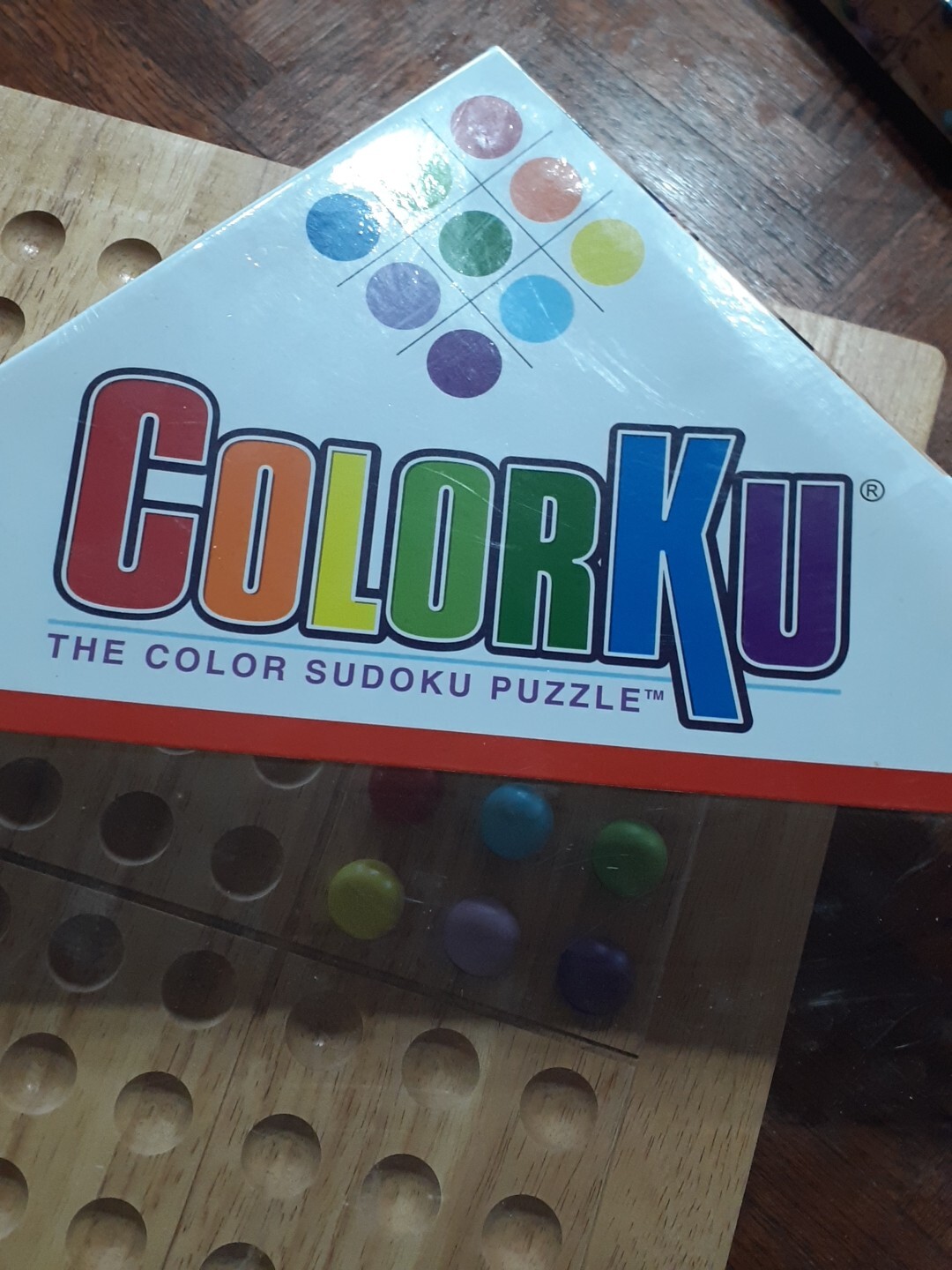 Colorku Wooden Balls Sudoku Puzzle Replacement Pieces – 1 set of all 9 Colors,