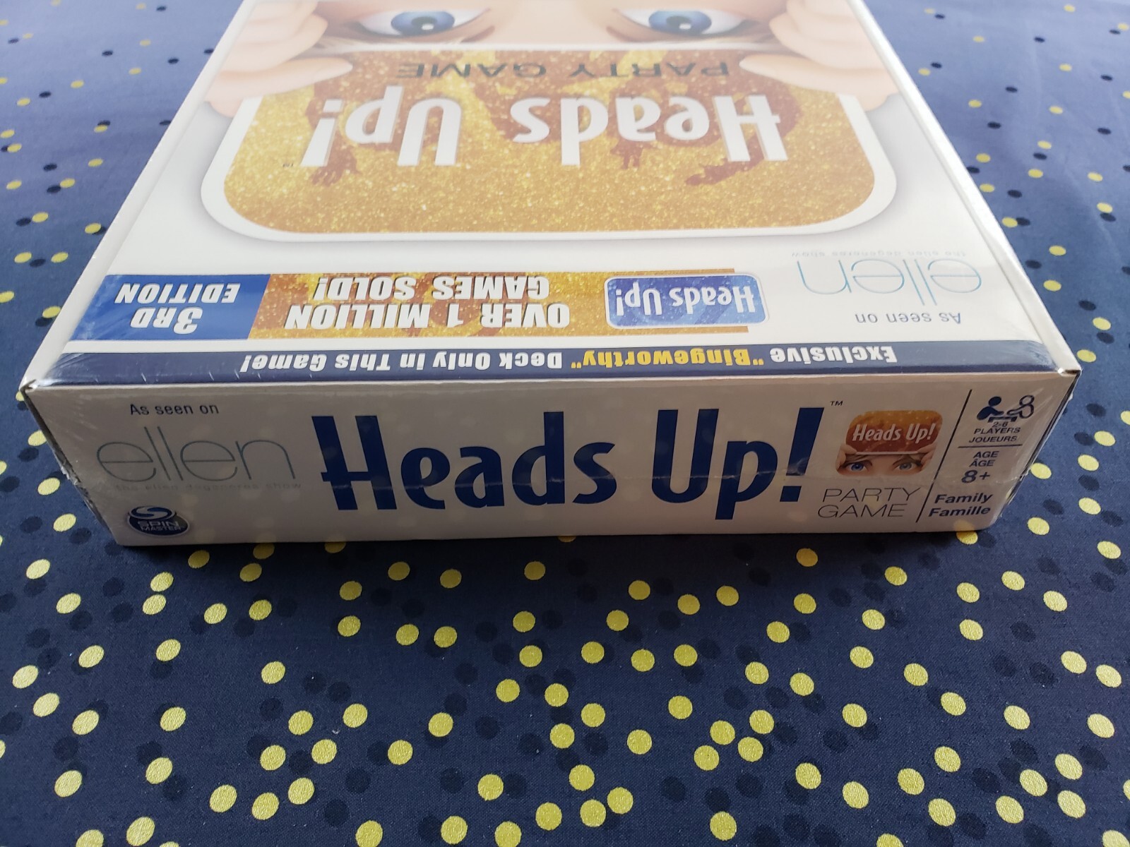 Heads Up! Party Game | 3rd Edition | As Seen on Ellen | Spin Master Games | 8+