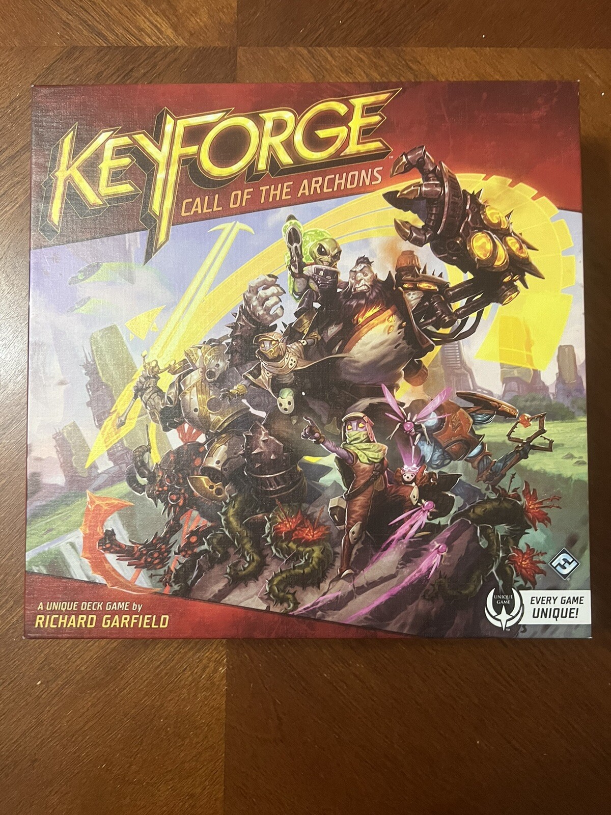 Fantasy Flight Games KeyForge: Call of the Archons Archon Base Game And 8 Decks
