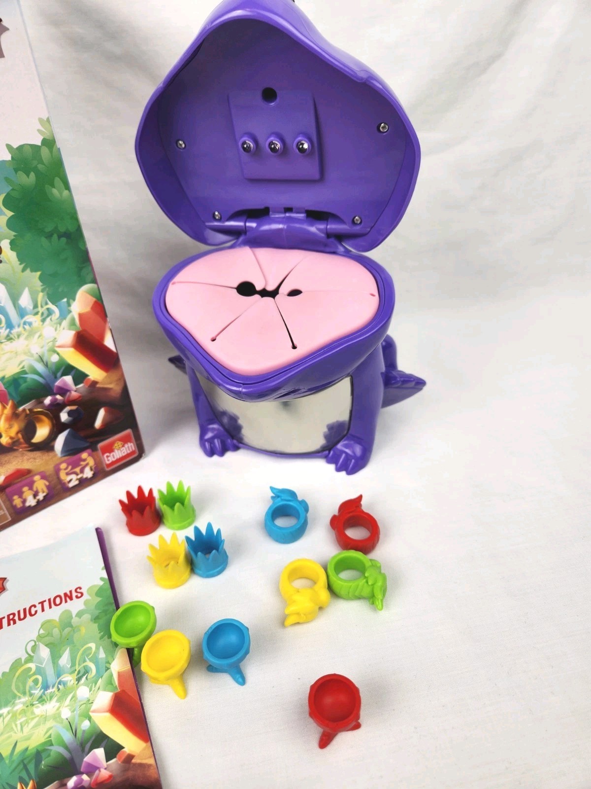 Dragon Snacks Game 2019 Pressman Interactive Electronic & Sounds Work Complete