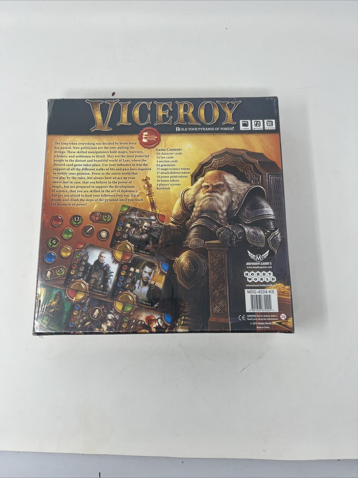 Viceroy – Build Your Pyramid of Power! Mayday Games NEW