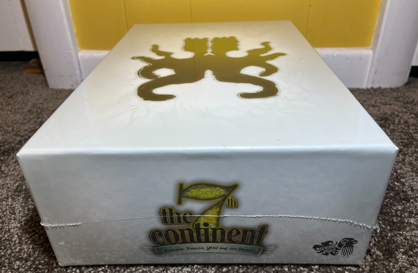LOT – The 7th Continent board game + What Goes Up expansion NEW, NIS