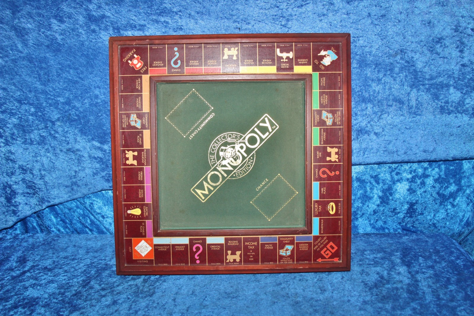 Monopoly Collector’s Edition 1991 Franklin Mint Wooden Luxury Board Game