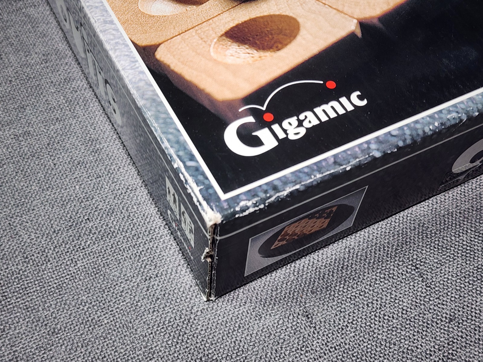 Quits Gigamic Strategy Board Game Used Complete 2001 Cannes As d’Or Family