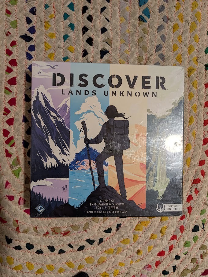 Discover: Lands Unknown – Survival Adventure Board Game Desert + Snow