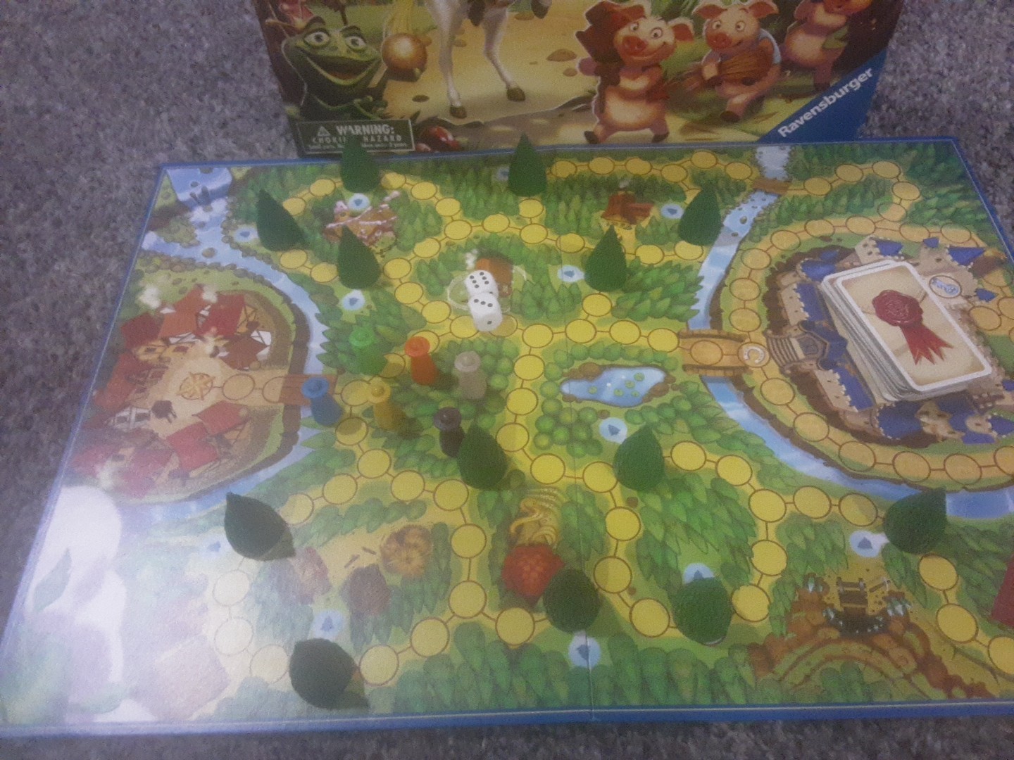 Ravensburger Enchanted Forest Fairytale Board Game Complete