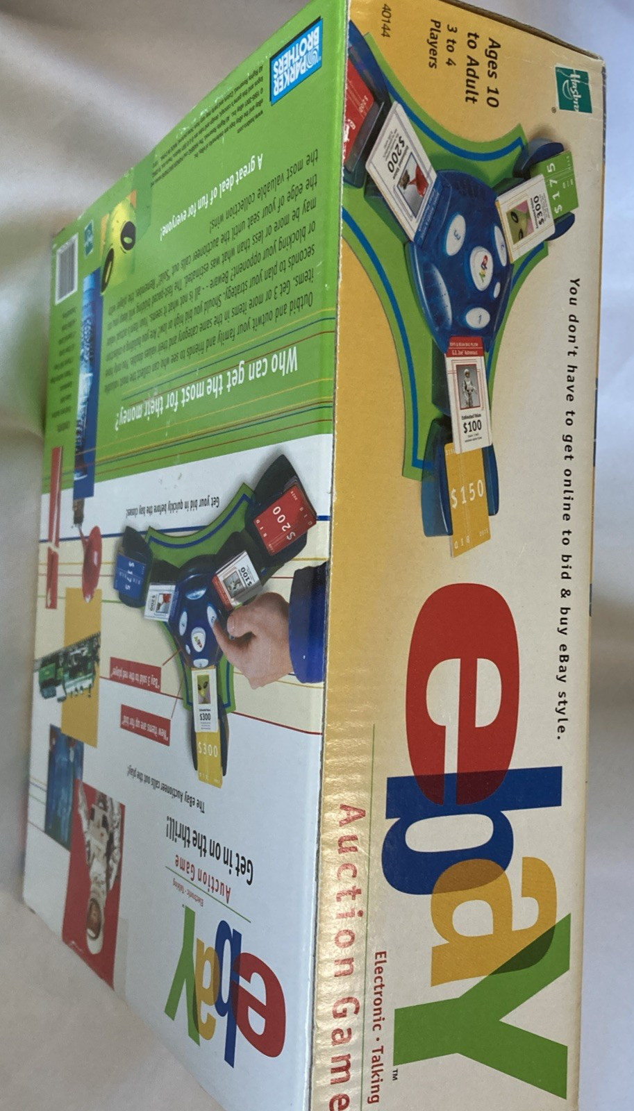 eBay Auction Electronic Talking Board Game Hasbro 2001 Complete New