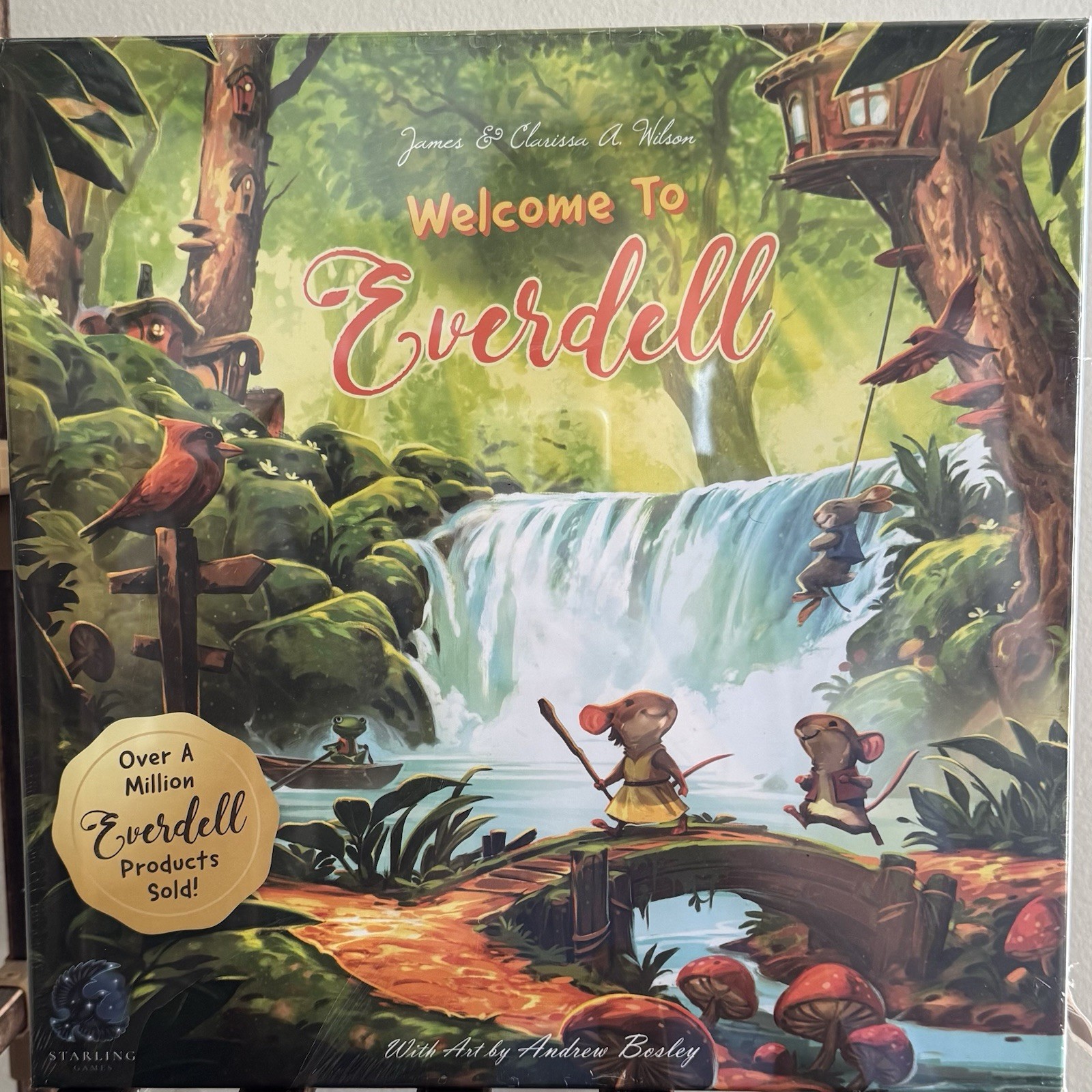 Sterling Games Welcome To Everdell My Lil’ Family Board Game Ages 6 + New Sealed