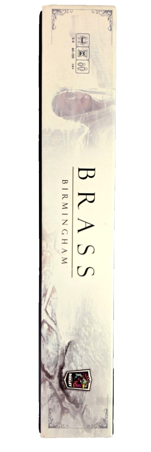 Brass: Birmingham Strategy Board Game Roxley Games Opened Un-played Complete