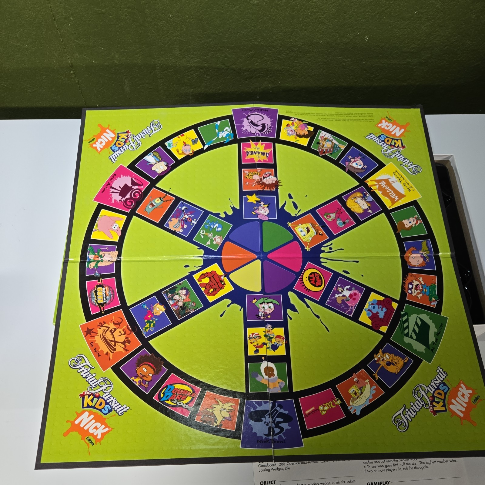 2005 Trivial Pursuit For Kids Nick Edition Parker Brothers – Nickelodeon SEALED