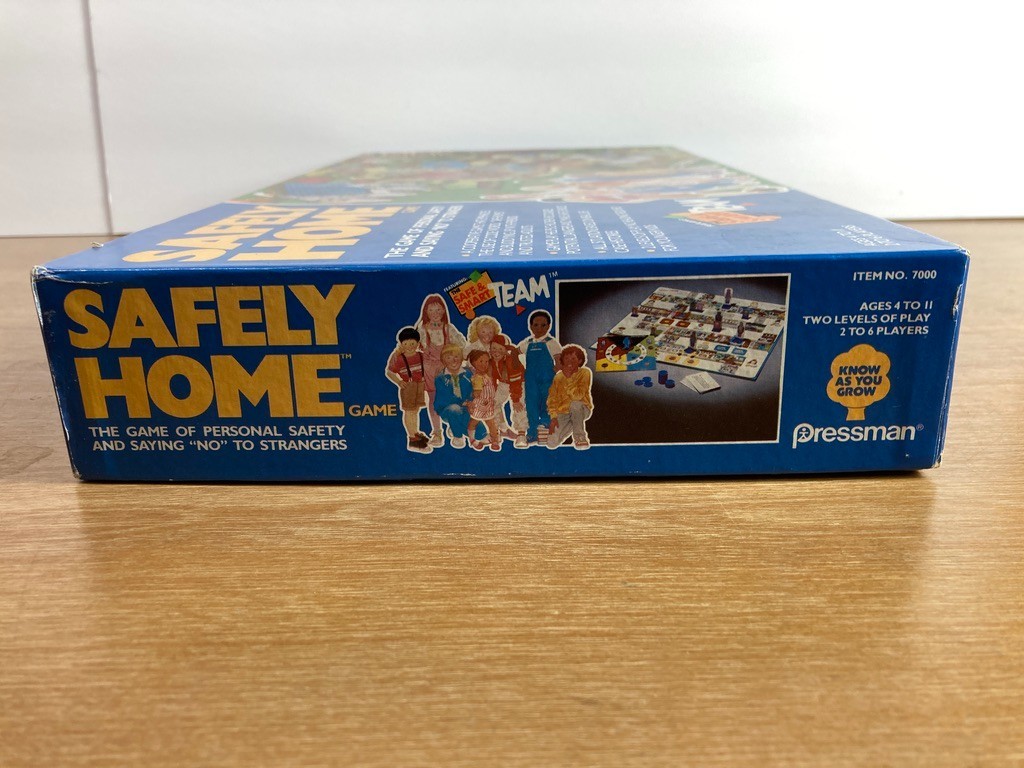 Safely Home Board Game Pressman 7000