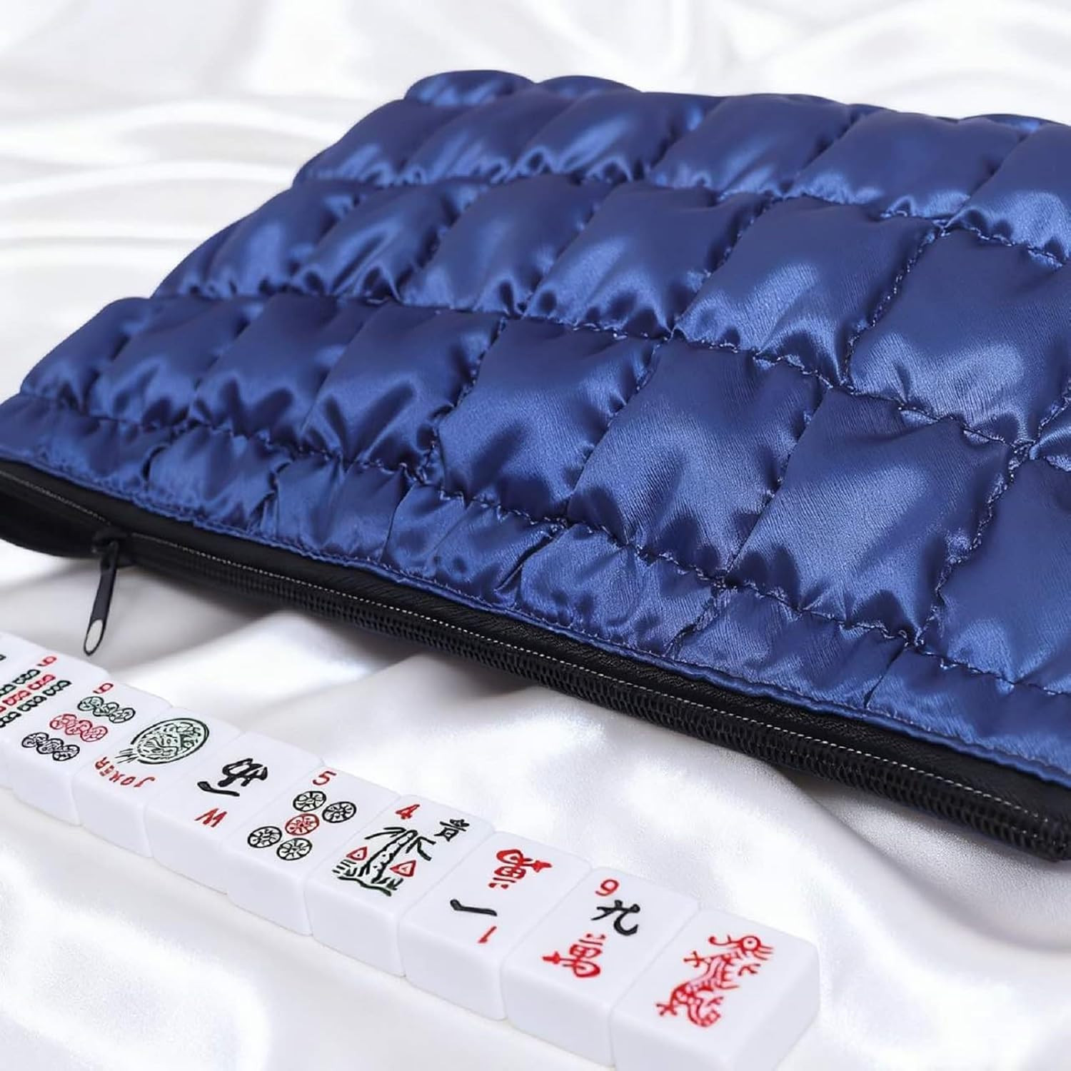 Empty Mahjong Tiles Bag, Thickened Mahjong Bag for 166 American Mahjong Tile …