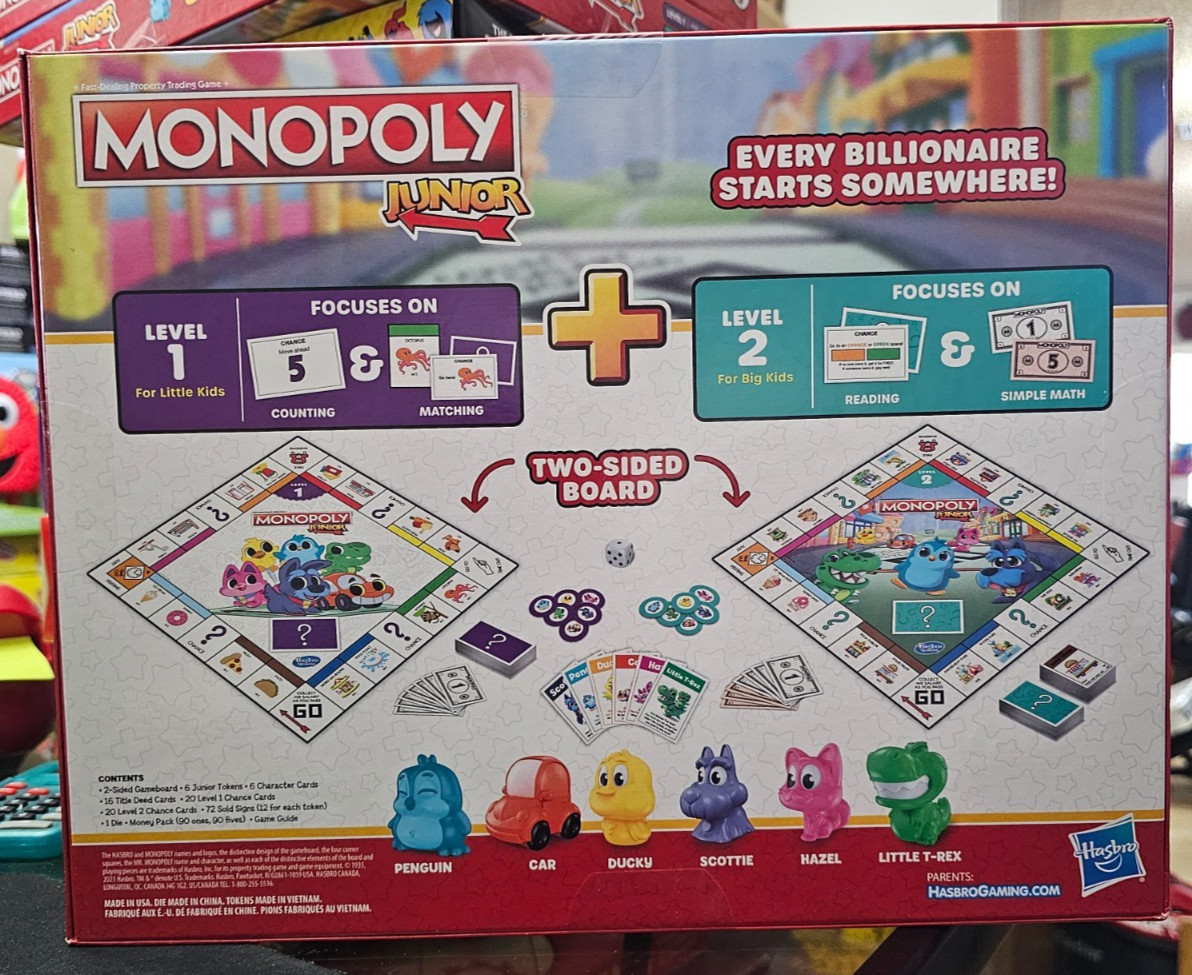 Monopoly Junior 2 Games in 1