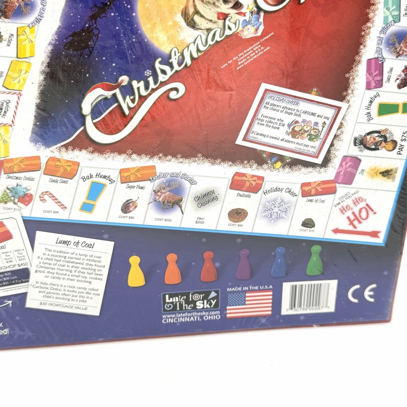 New Sealed Christmas Opoly A Game To Celebrate The Season! Board Game USA
