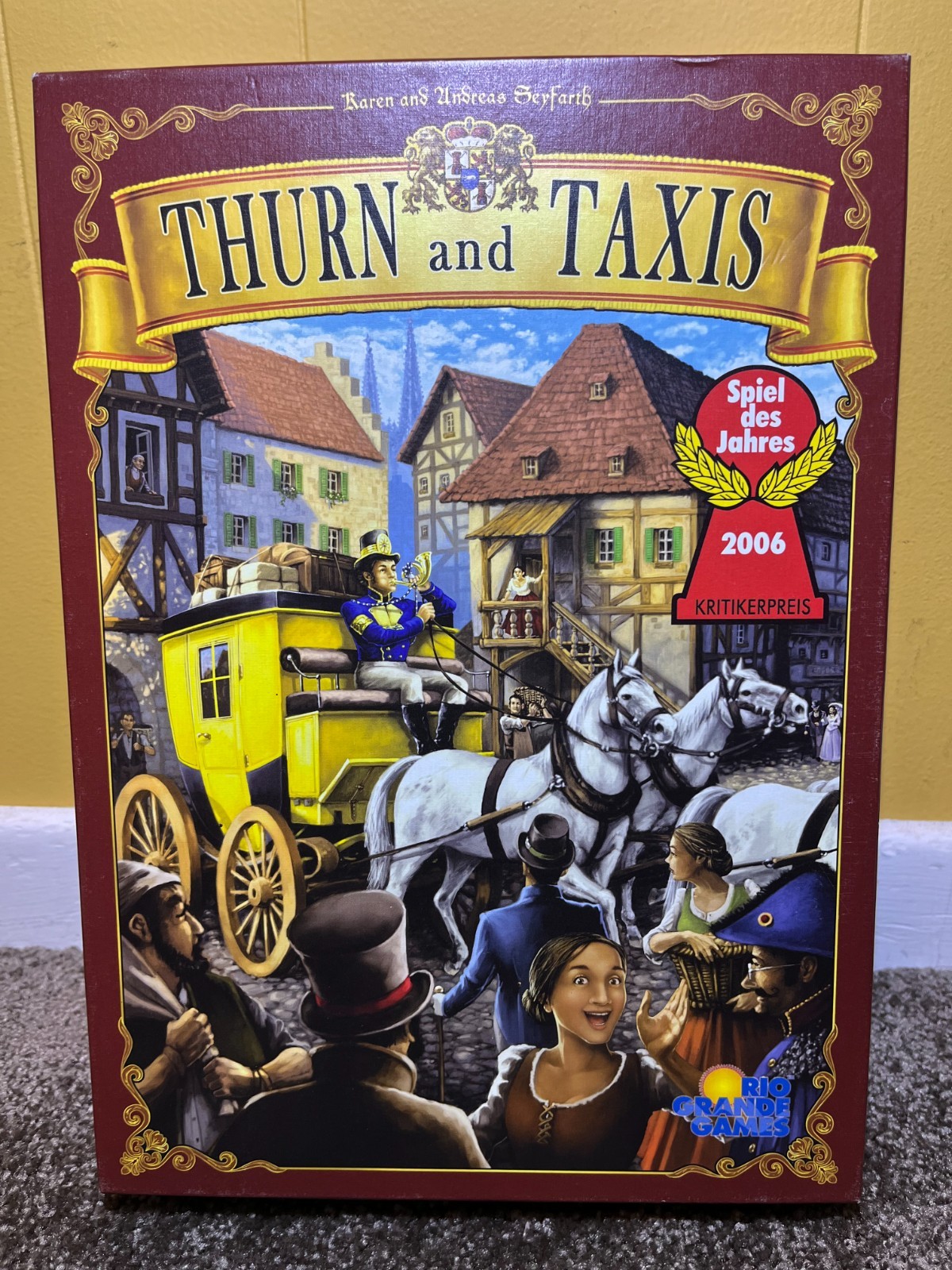 Rio Grande – Thurn and Taxis – Postal Service Game 100% Complete VG++