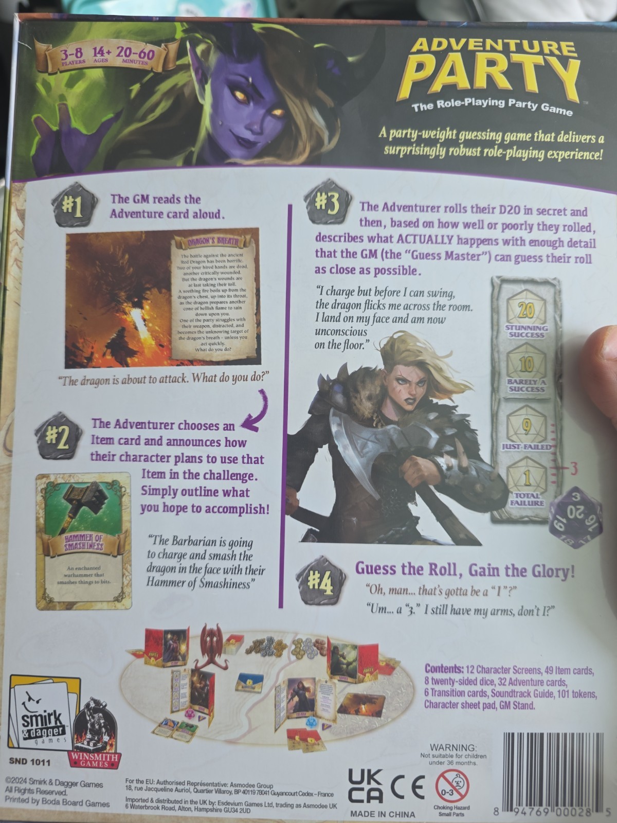 Adventure Party: The Role-Playing Party Game NEW IN SHRINK