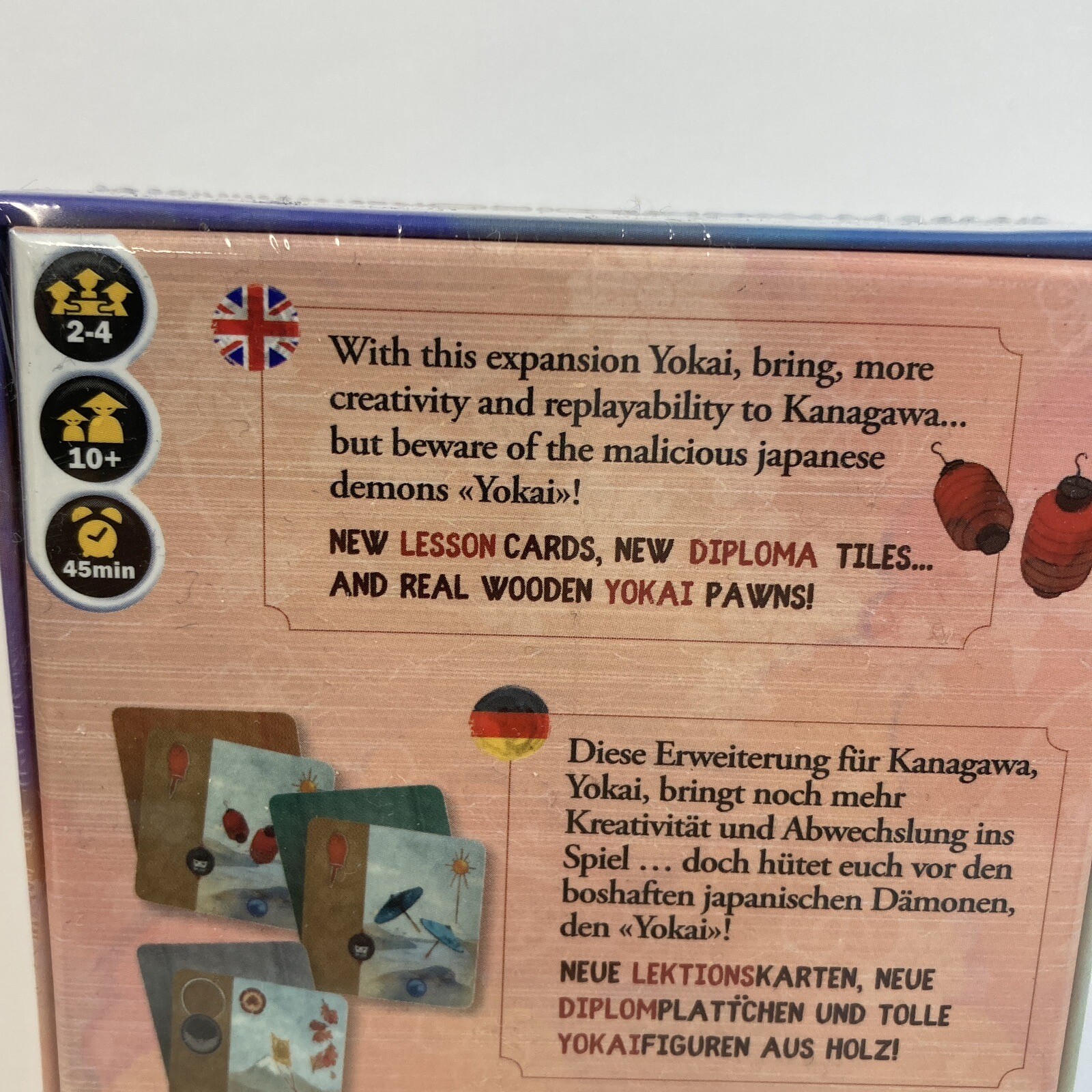 KANAGAWA: YOKAI EXPANSION PACK iello english/multilingual board game NEW SEALED!