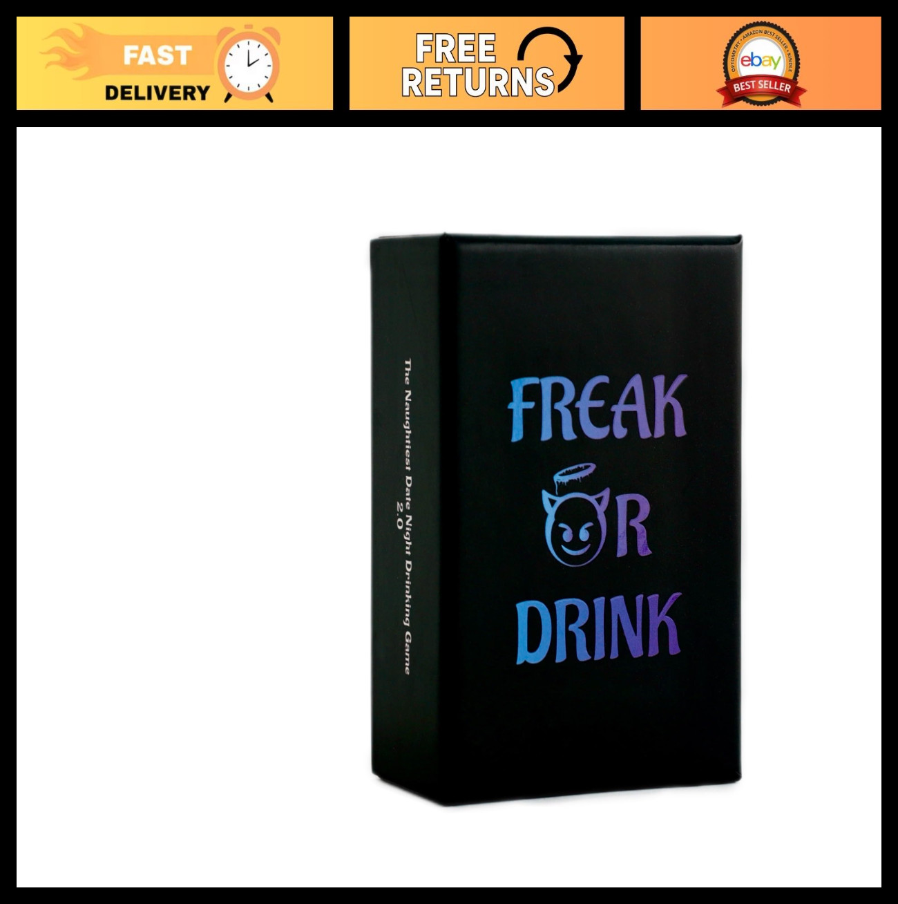 Freaky Drinking Game for Couples – Fun Date Night & Anniversary Gift, Perfect fo