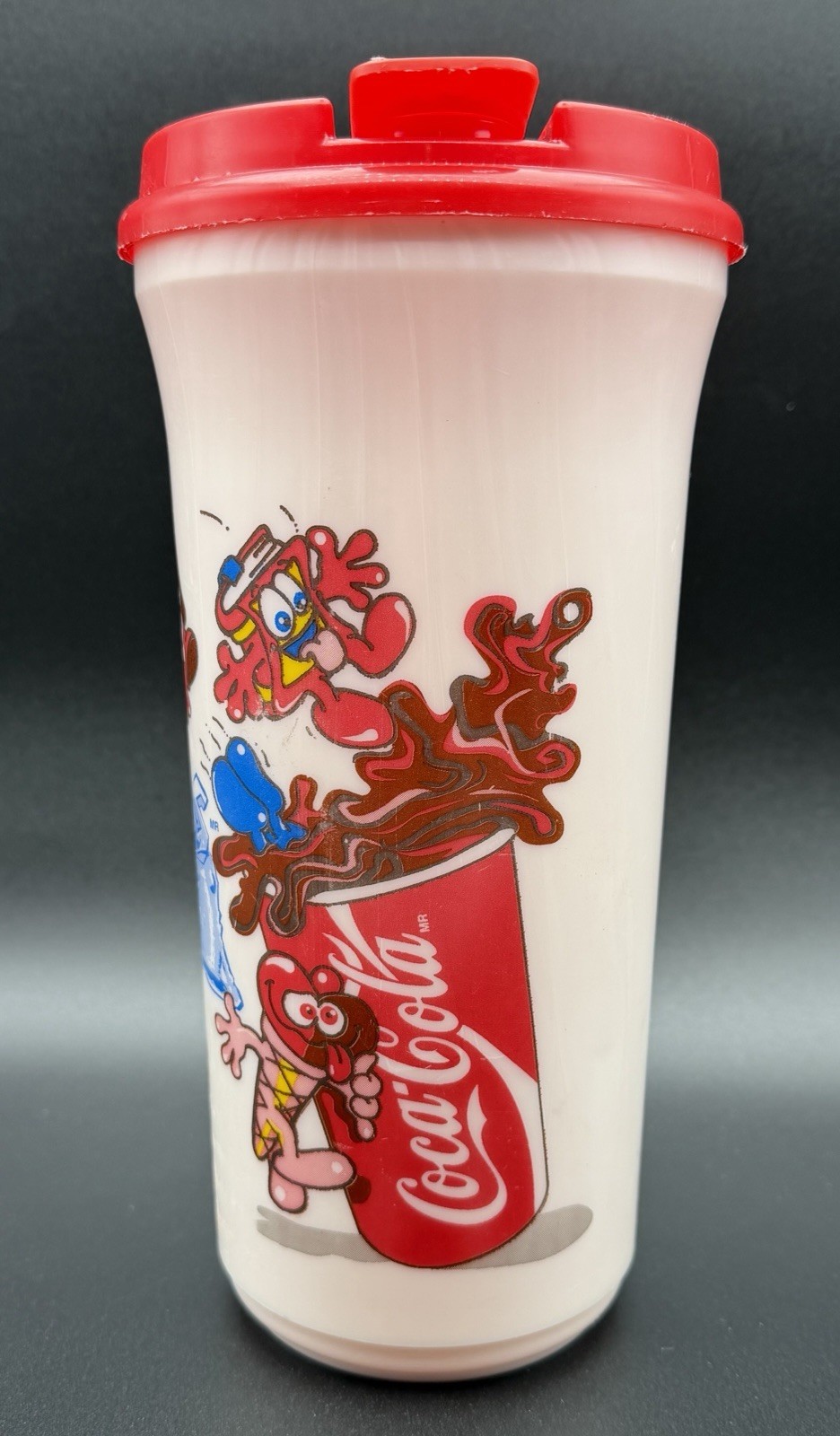 Classic Hielocos Coca-Cola 32 oz Promotional Cup Crazy Bones– 1990s Mexico