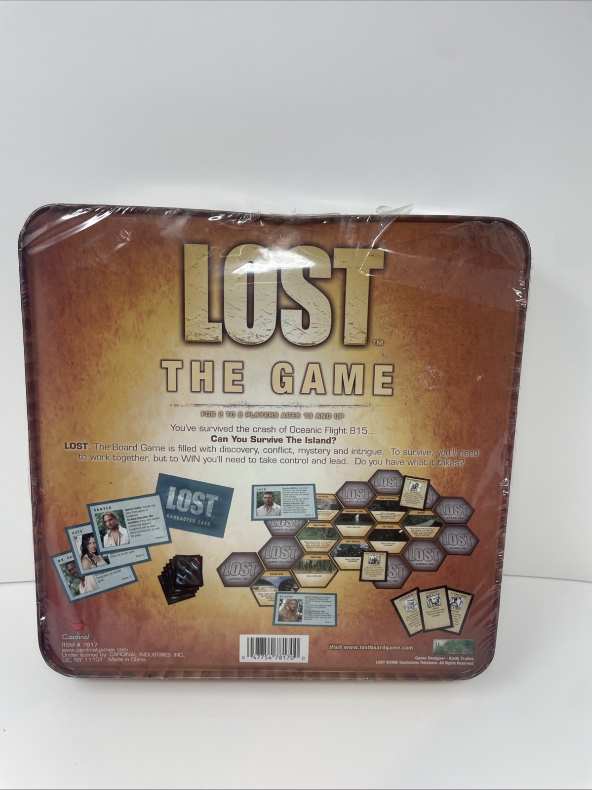 Lost The Game Collectors Tin Box Edition 2006 TV Show New Sealed