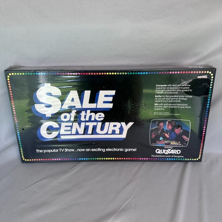 Sale of the Century TV Game Show Quizboard 1986 Vintage Board Game Quizzer