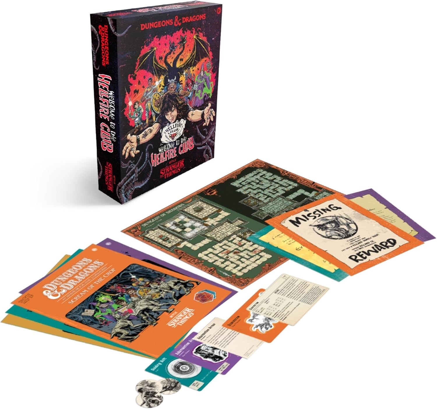 Dungeons & Dragons: Stranger Things: Welcome to the Hellfire Club (In-Stock!)