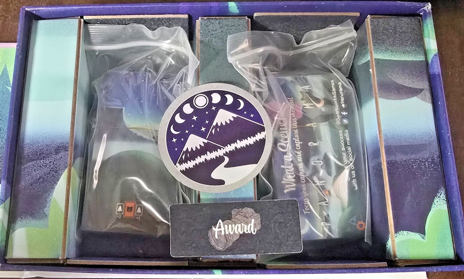 Panorama Spark Works Board Game 1-6 Players Ages 8+ 20 Unique Explorer The Wild