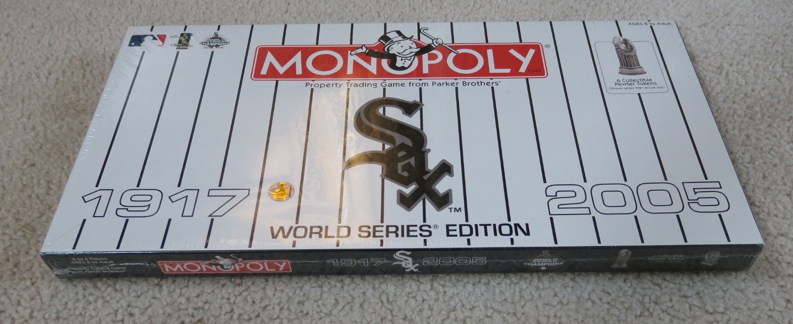 Monopoly Chicago White Sox 2005 World Series Edition Parker Brothers Board Game