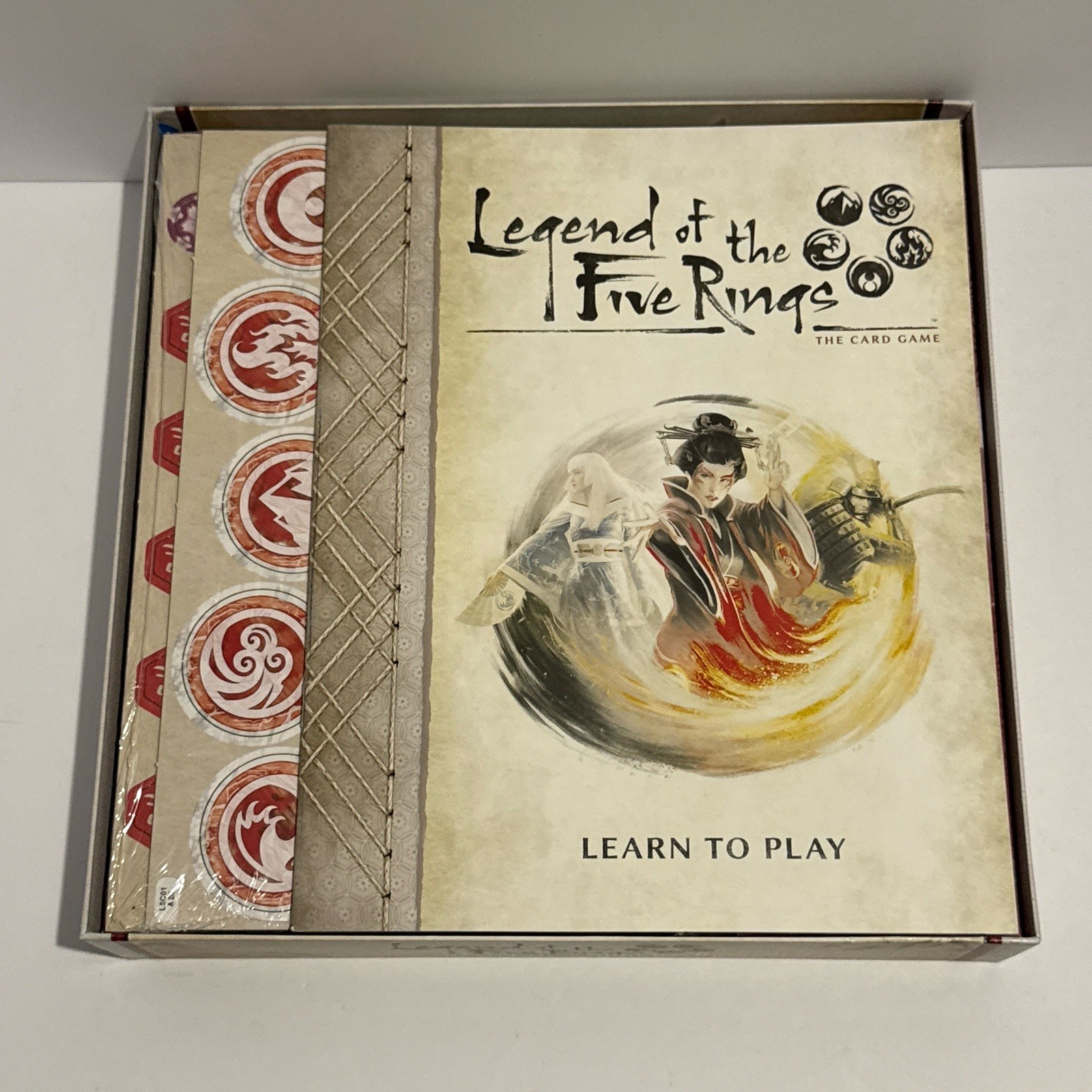 Legend of the Five Rings LCG Core w/ 2 Clan and 10 Dynasty Decks – Complete