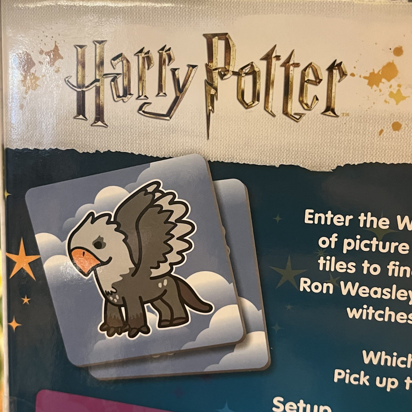Harry Potter Matching Game Ages 6+ for 1 or more players by Wonder Forge New