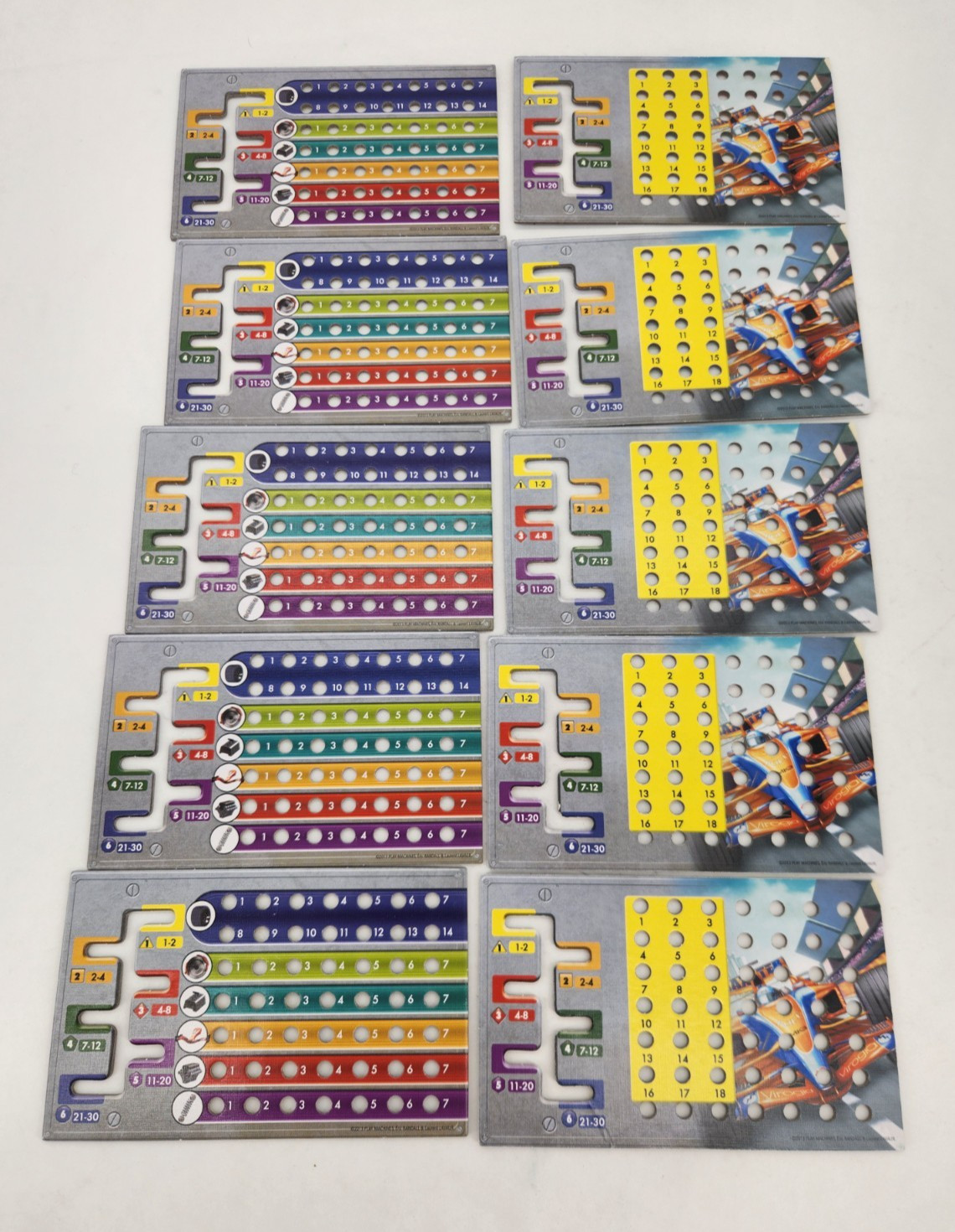 Asmodee Formula D 2013 Board Game- 100% Complete & bagged 2-10 players