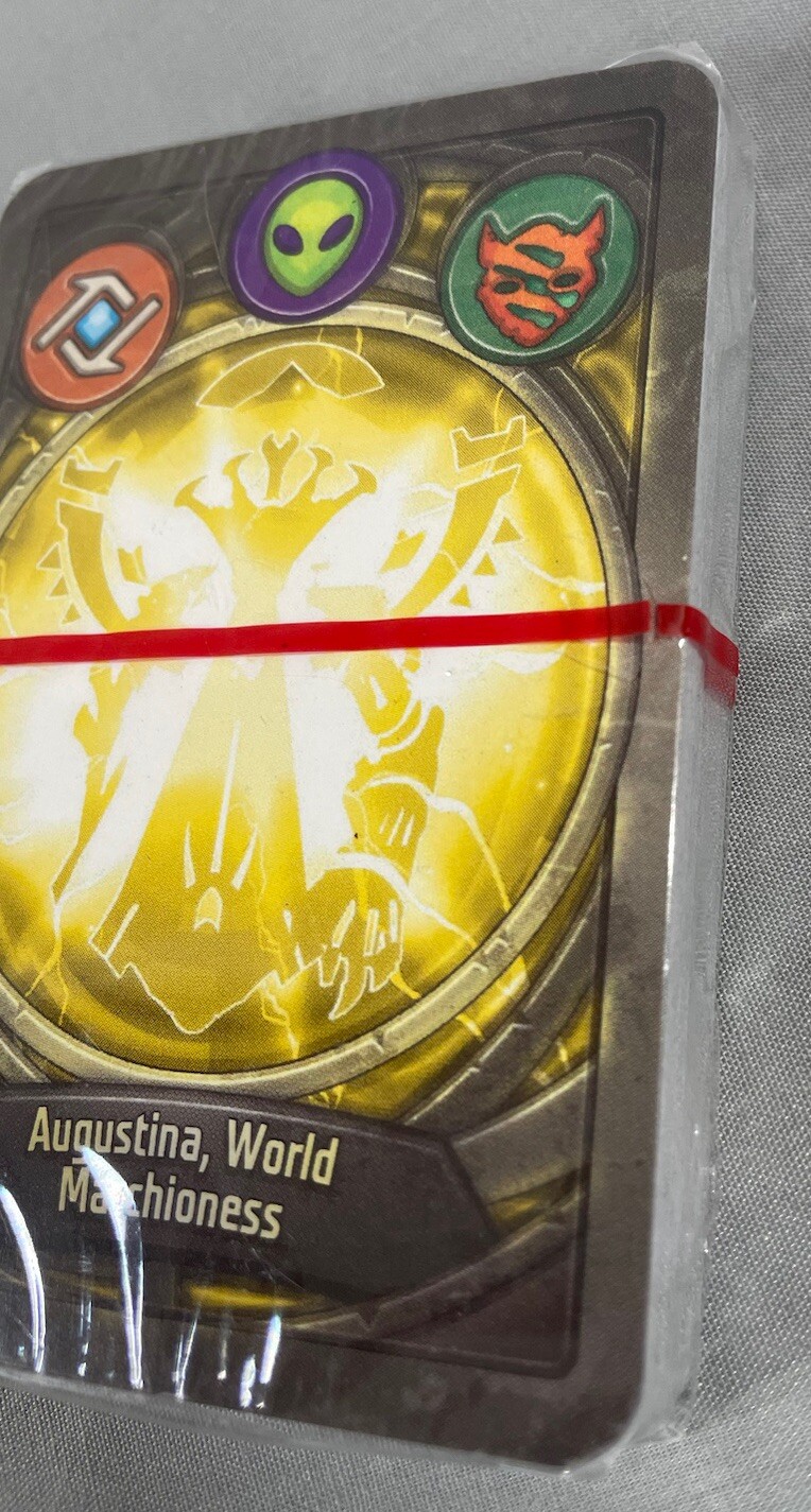 Fantasy Flight KEY FORGE Factory Sealed Decks Augustina Serpentmere Volcomle HTF