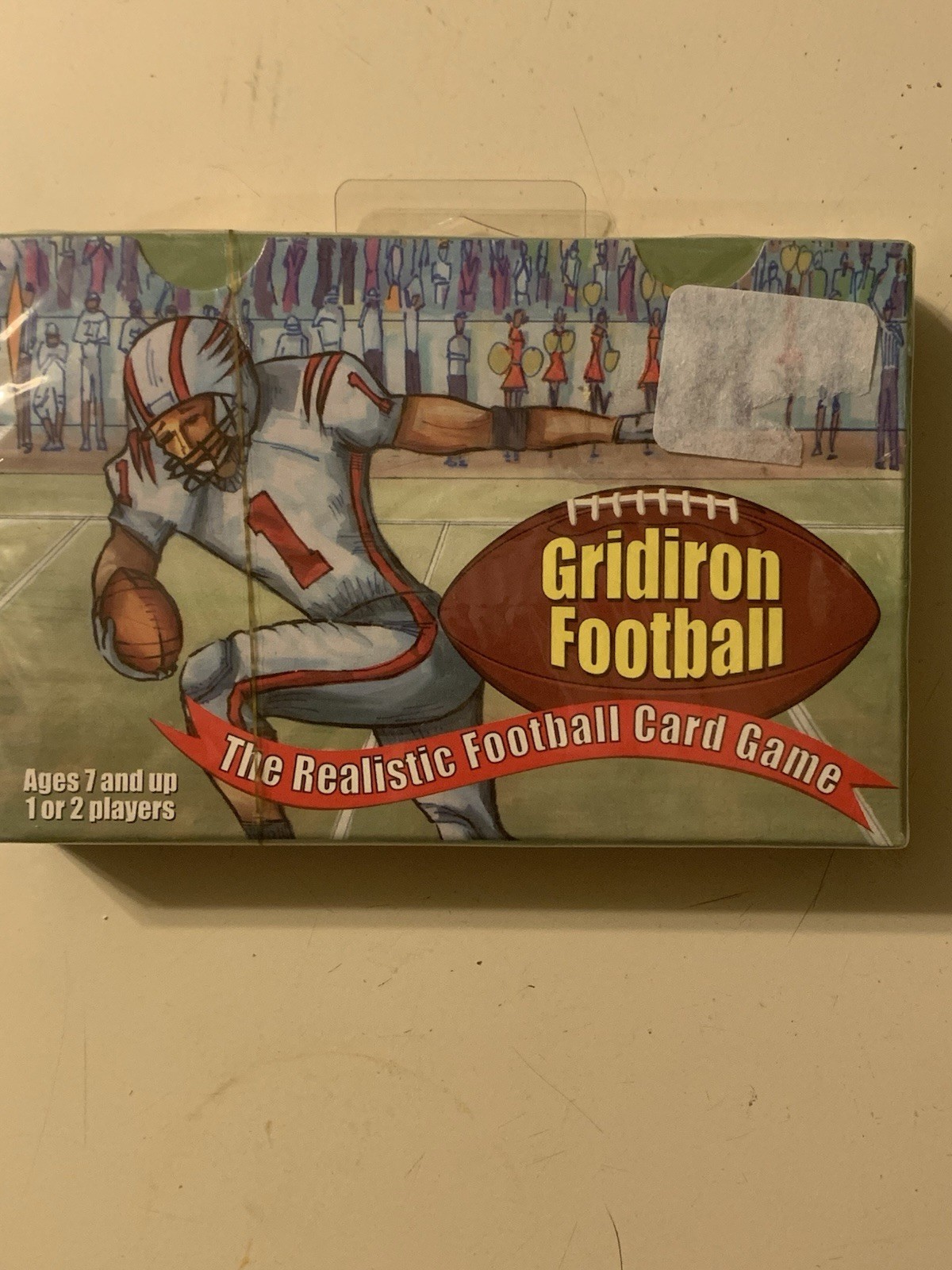 Gridiron Football The Realistic Football Card Game Ages 7+ 1-2 Players Brand New