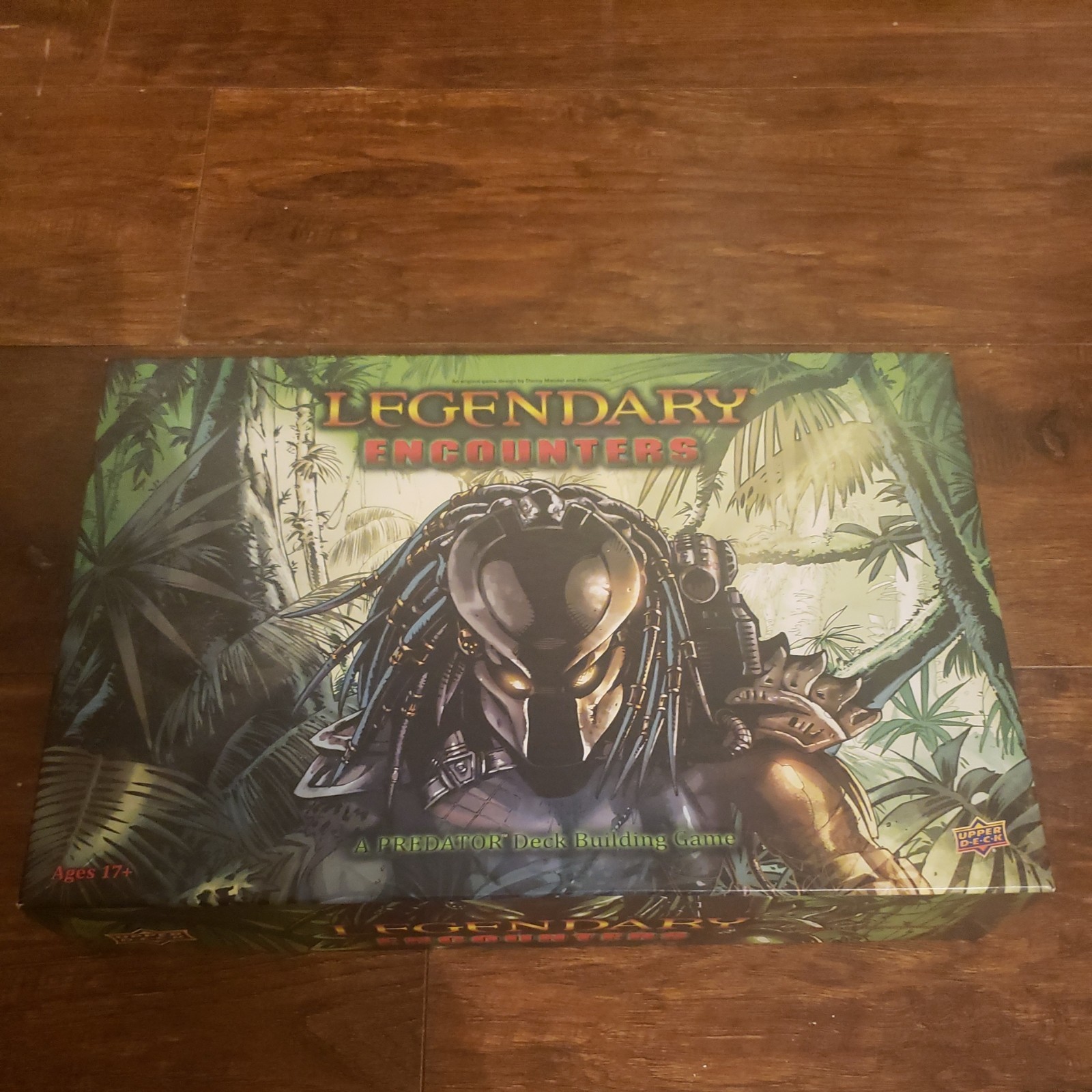 Legendary Encounters Predator Deck Building Game Upper Deck Complete Alien Movie
