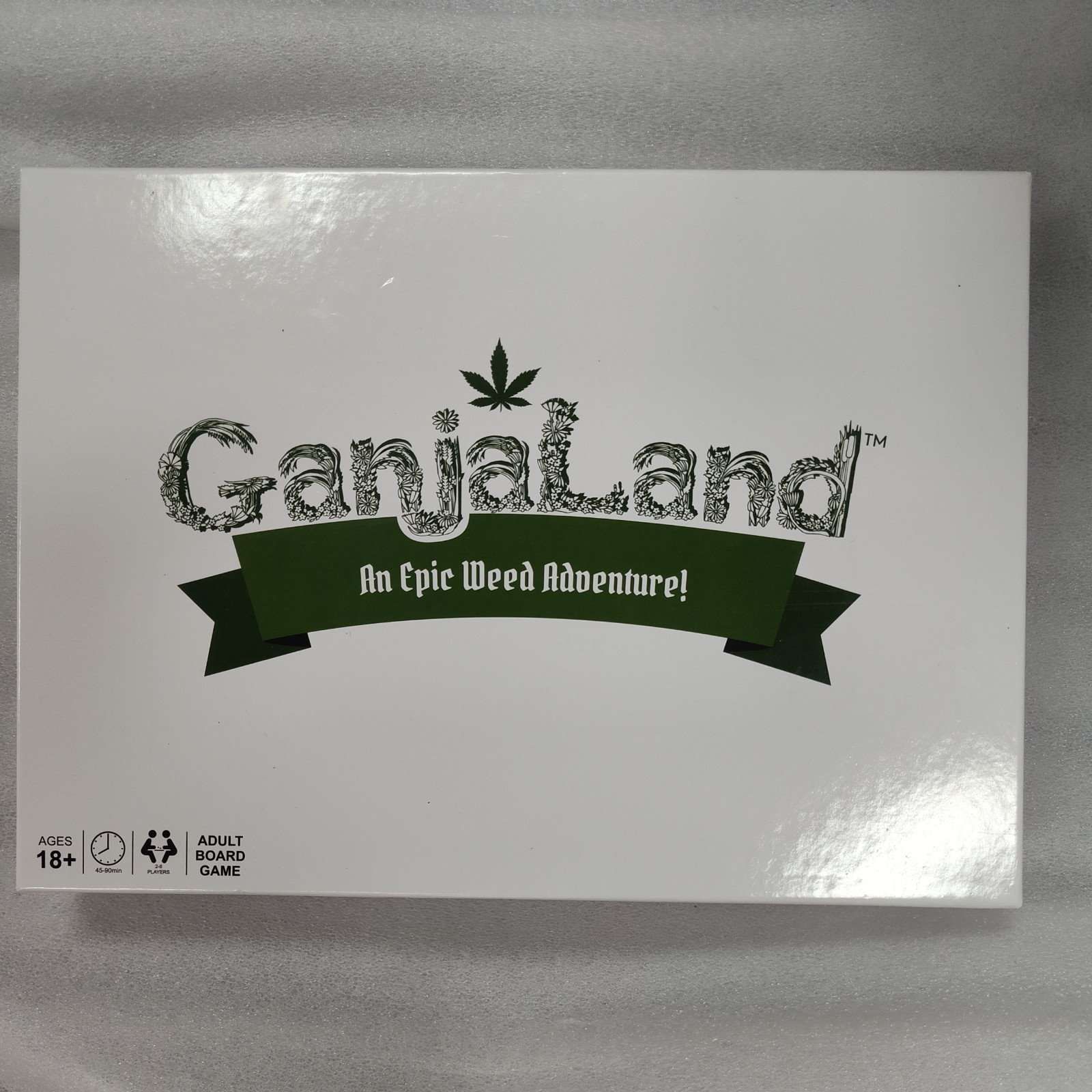 GanjaLand an Epic Weed Adventure Board Game Used Complete