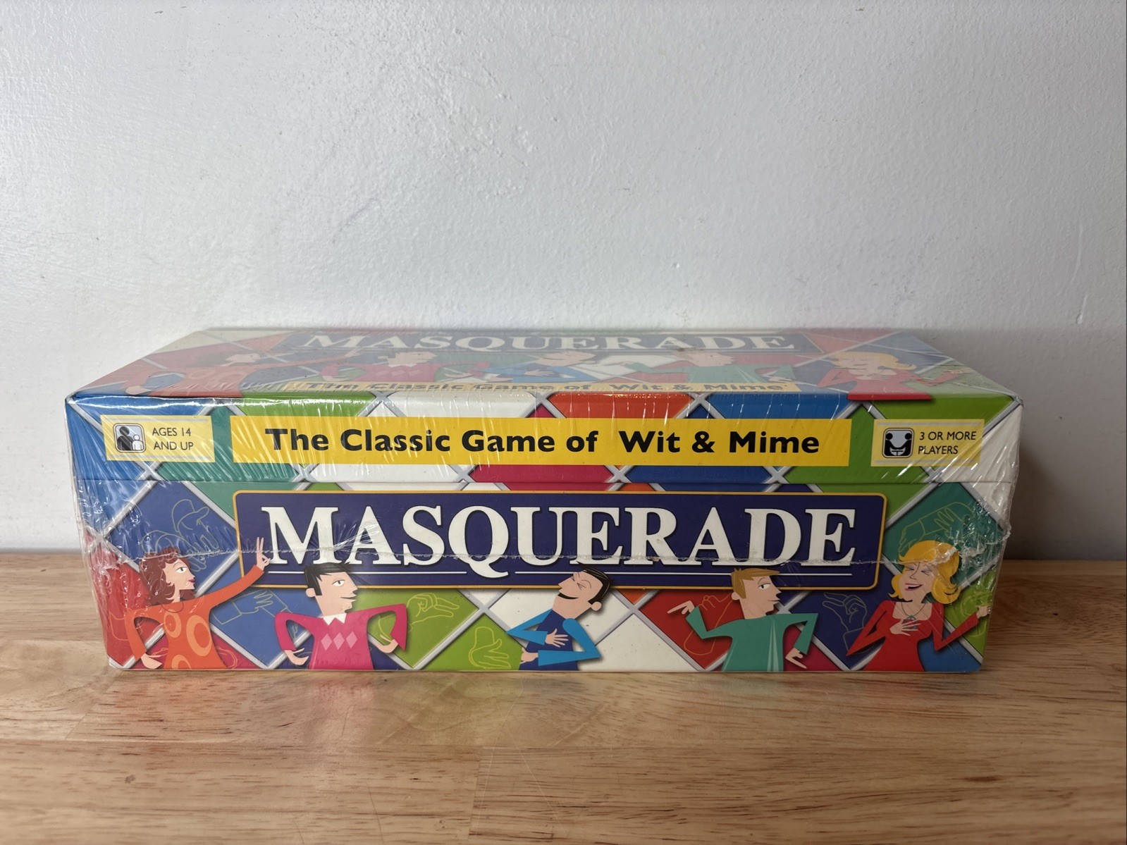 New Cheatwell Games Masquerade Classic Game of Wit Mime 3+ players Age 14 and up
