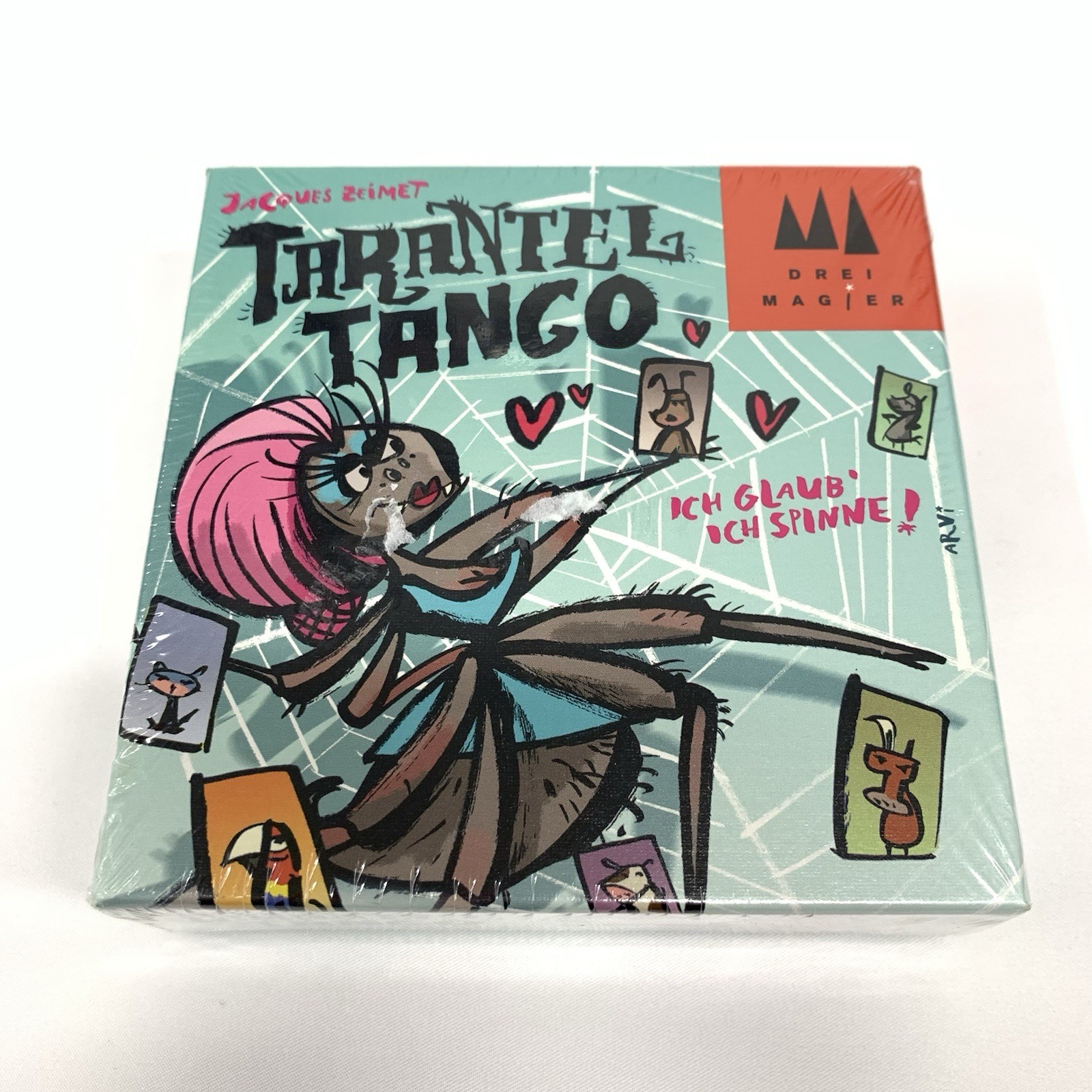 Drei Magier Jacques Zeimet TARANTEL TANGO Card Game New Sealed