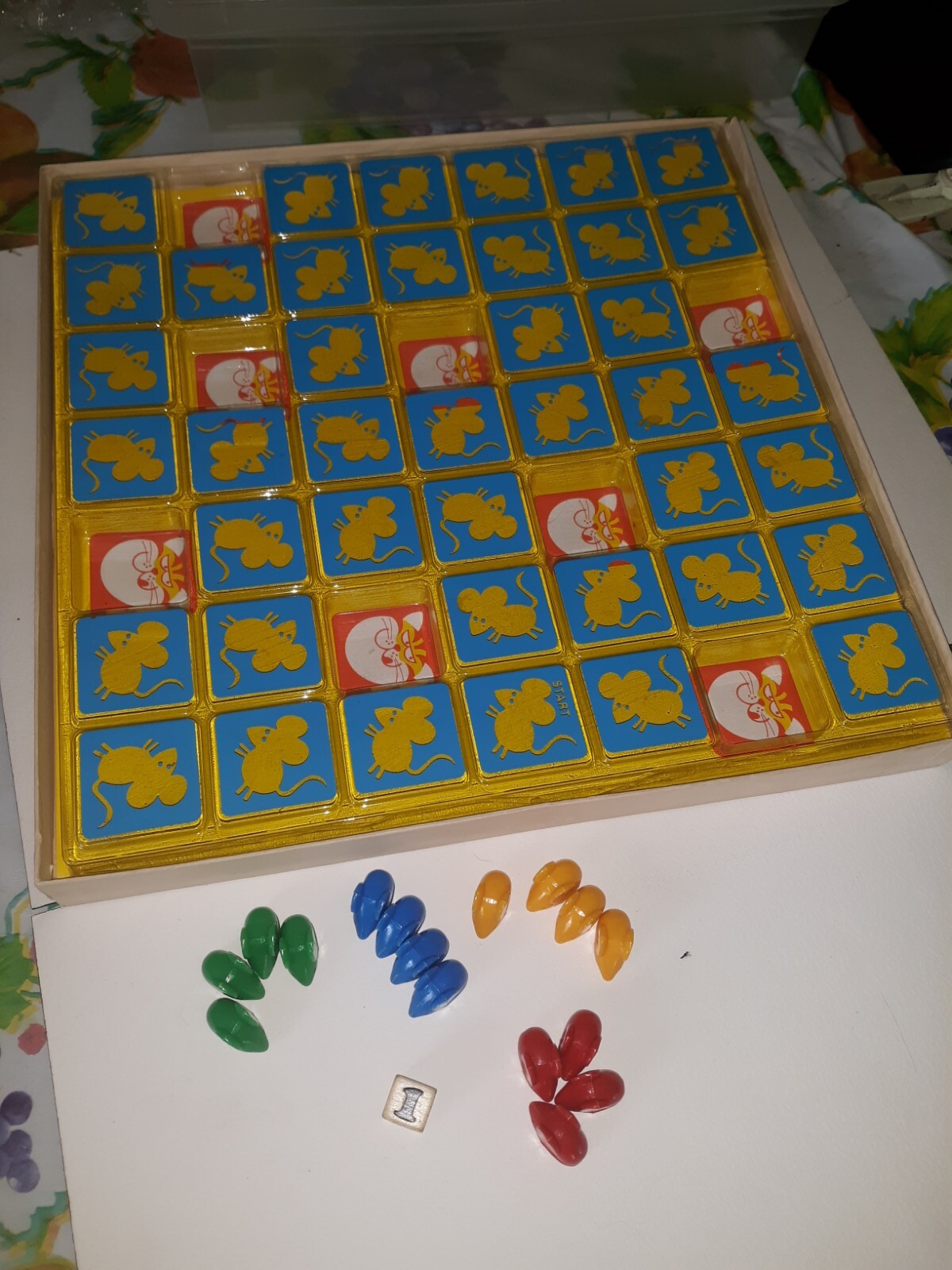Parker Brothers Game Of Cat and mouse 1964/1971 Board Game Complete